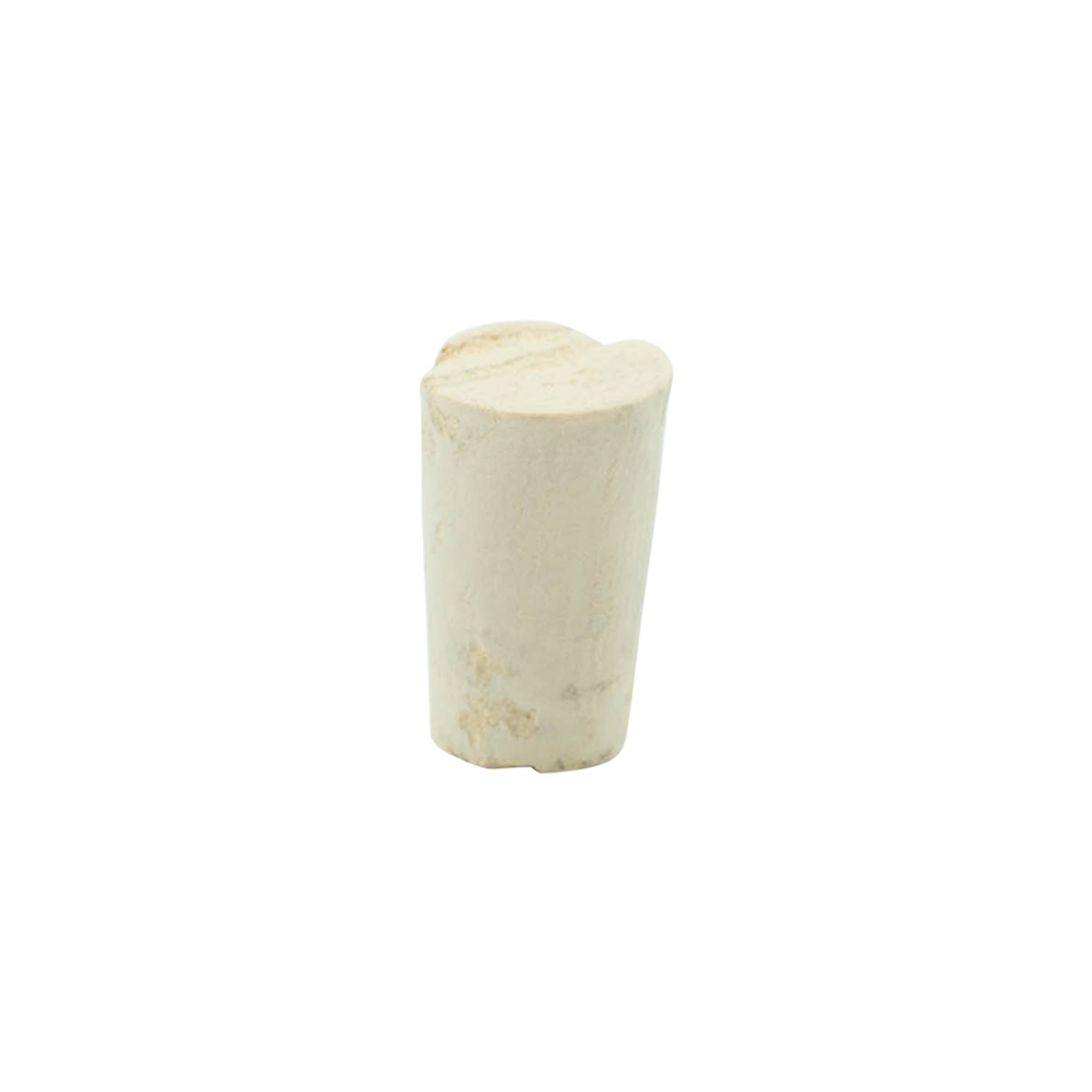 Dop conic 11-14 x 22, plută naturală, albăstrită, pentru gură: plută Dop conic 11-14 x 22, plută naturală, albăstrită, pentru gură: plută