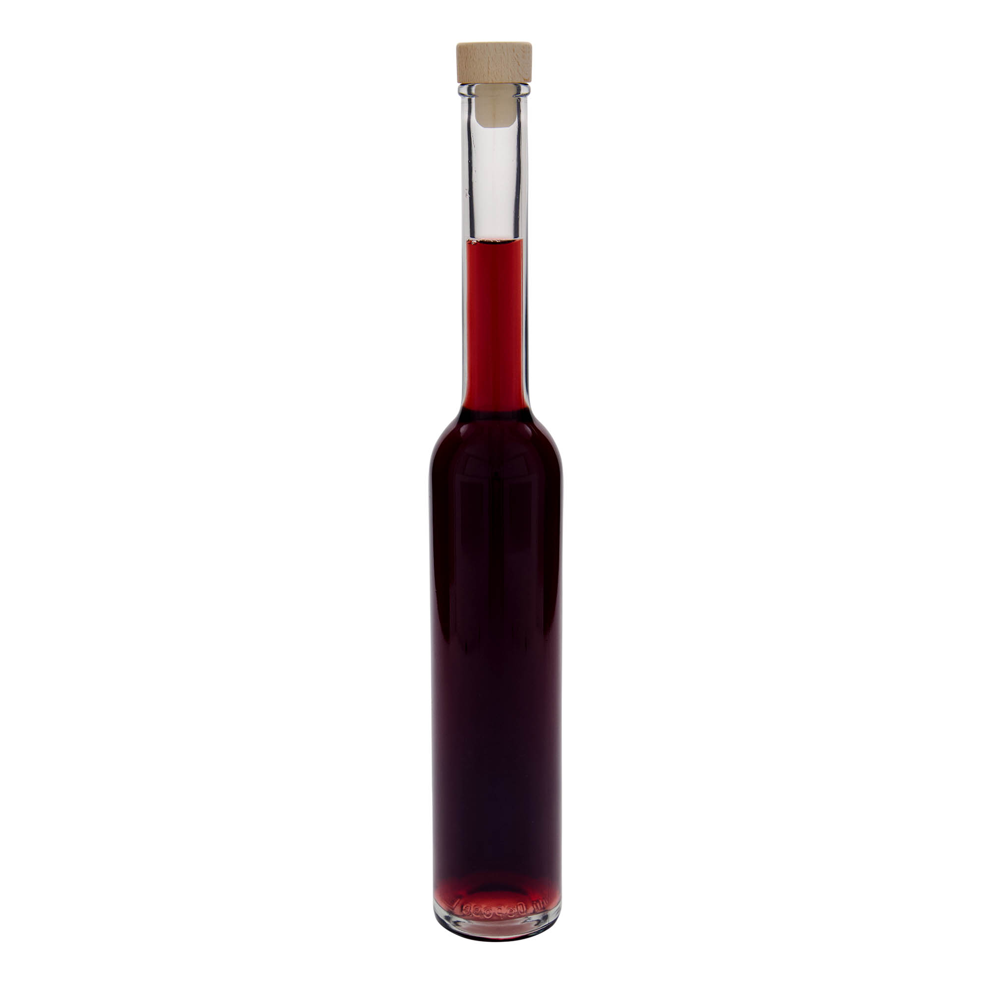 Sticlă de sticlă de 350 ml „Platina”, gura: dop de plută