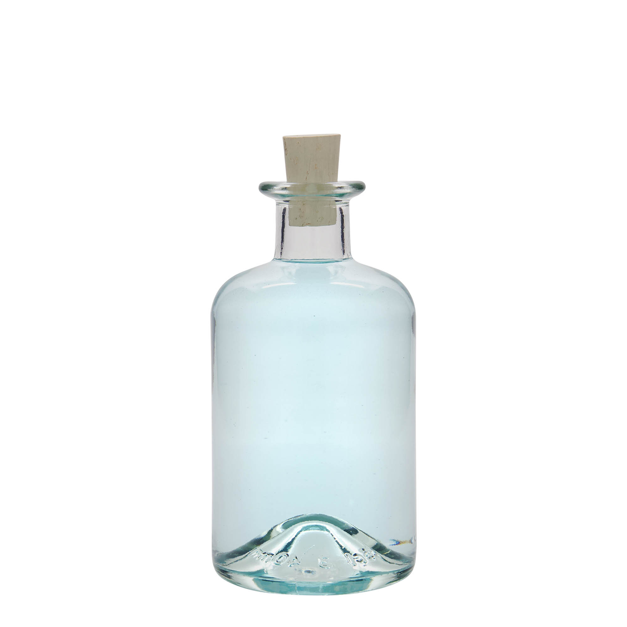 Sticlă de sticlă 350 ml farmacist, gura: dop de plută