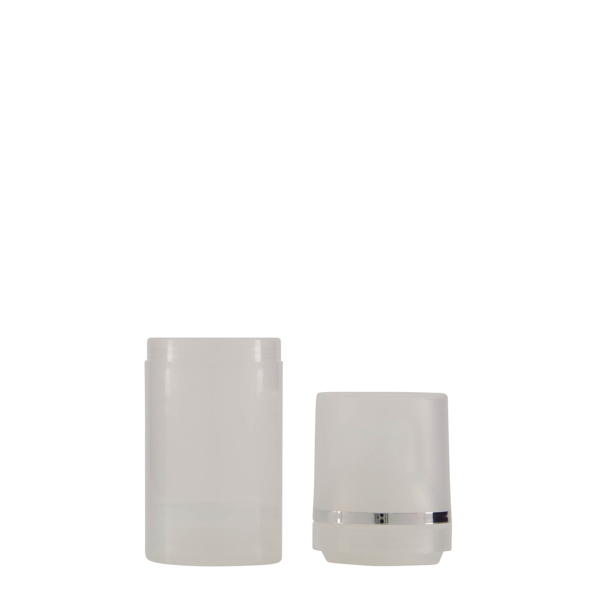 30 ml dozator airless „Mezzo”, plastic PP, natural