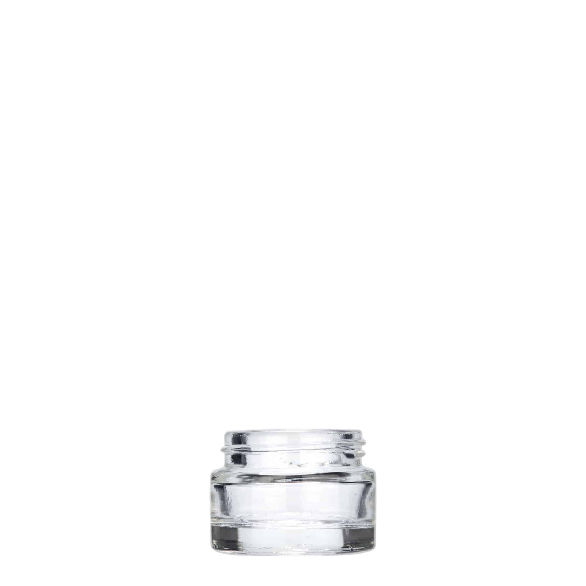 5 ml borcan „Beauty”, sticlă, gură: capac cu filet