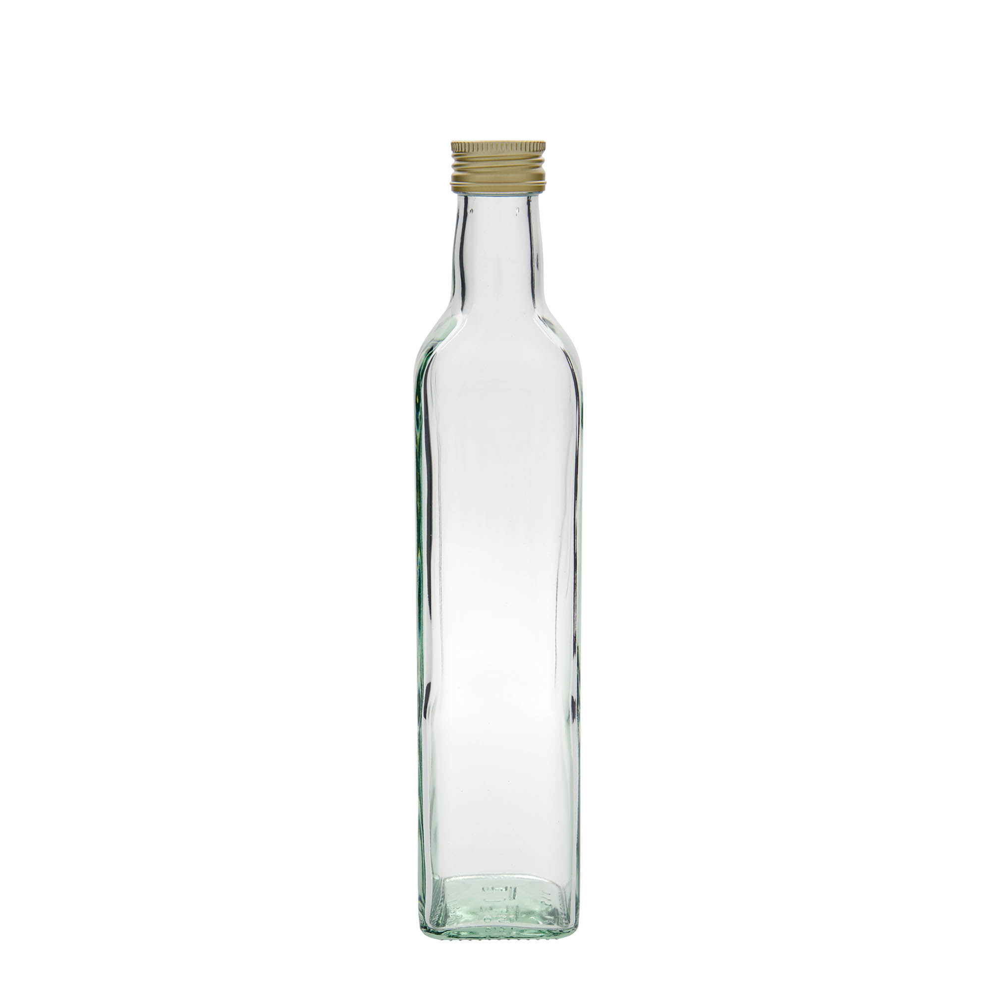 Sticlă de sticlă de 500 ml „Marasca”, pătrată, gura: PP 31,5
