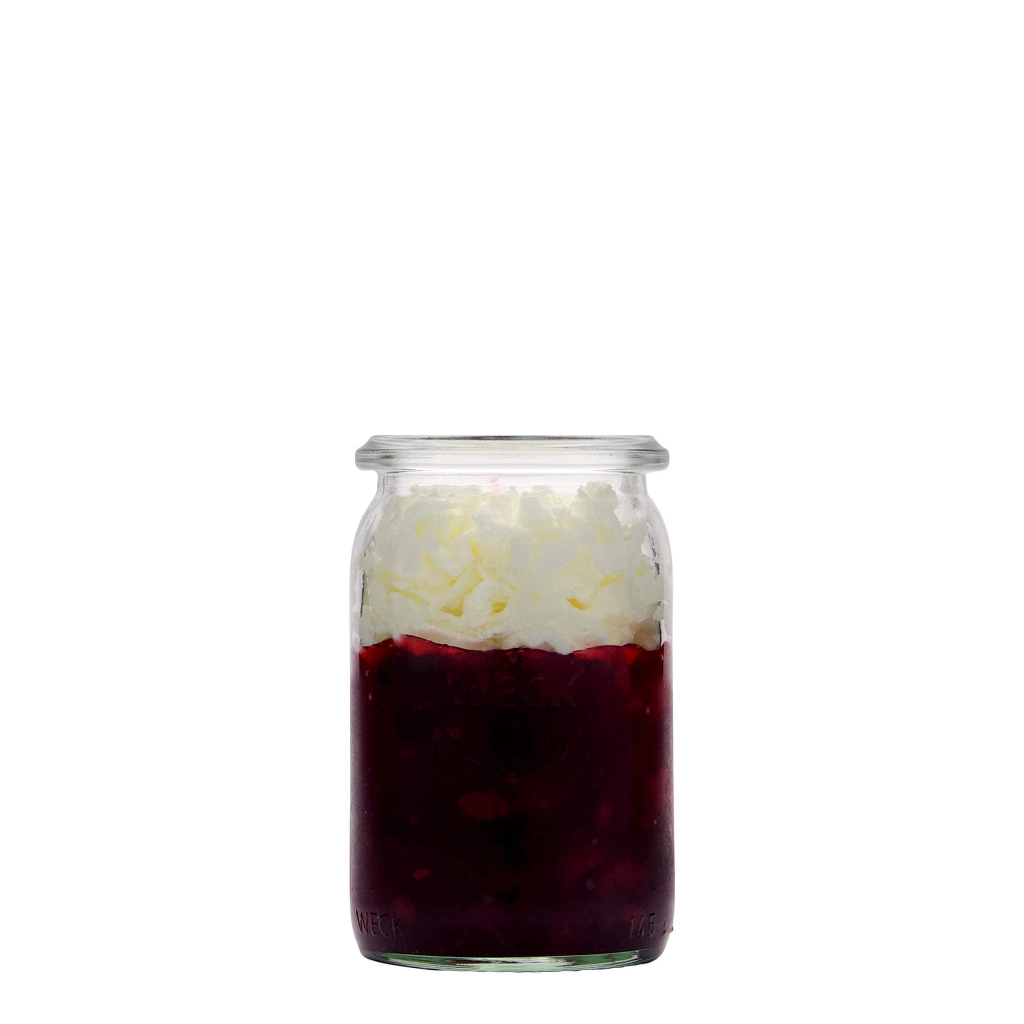 145 ml borcan cilindric WECK, gură: margine rotundă 145 ml borcan cilindric WECK, gură: margine rotundă