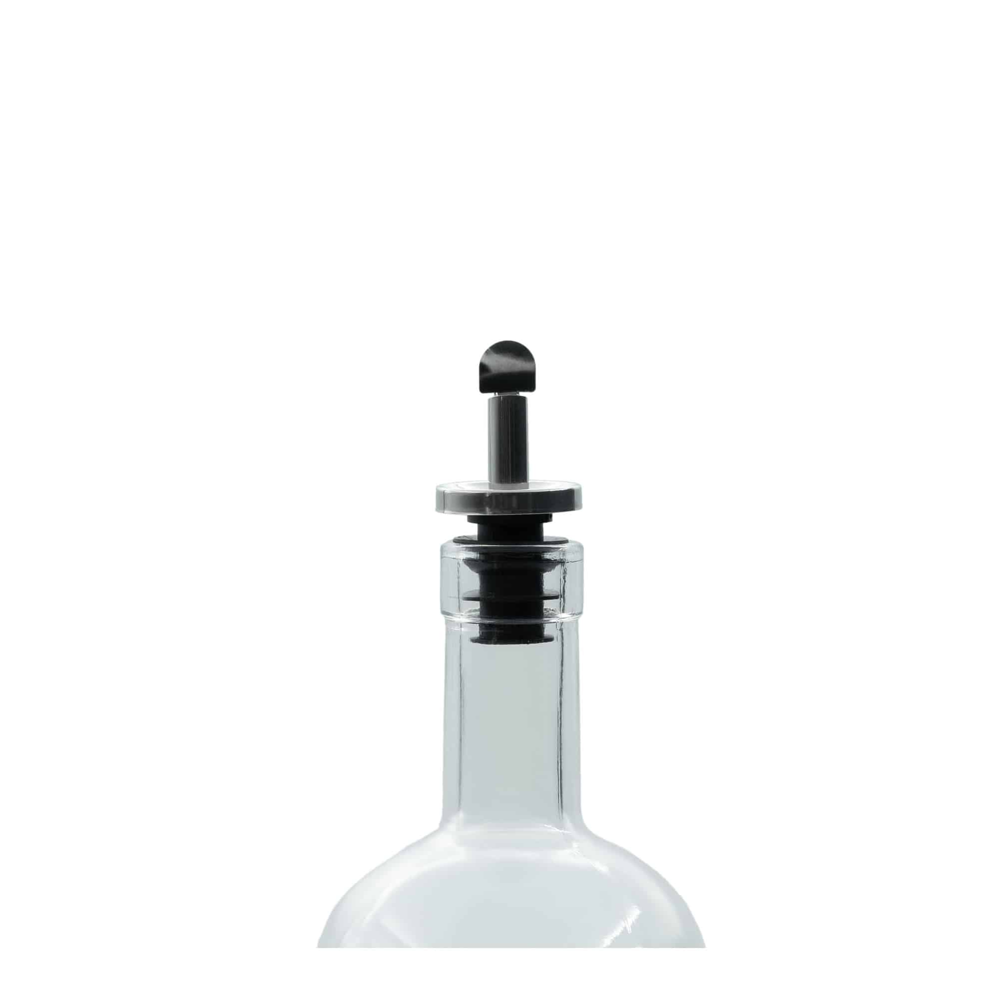 Dispenser inox pentru oțet, oțel inoxidabil, argintiu