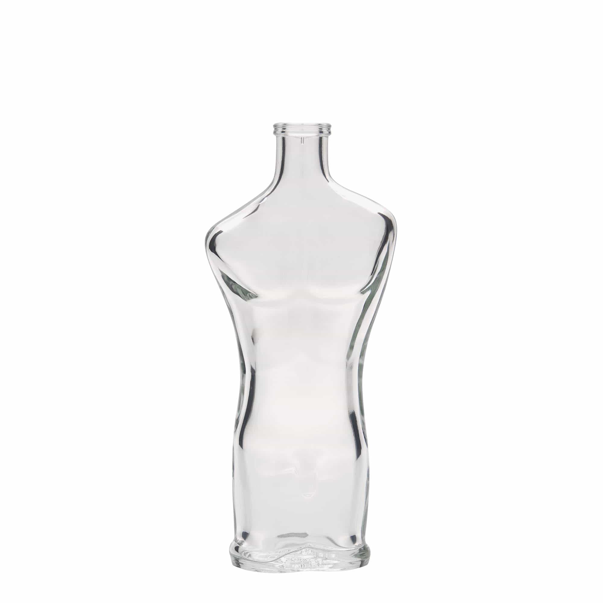 Sticlă de sticlă de 200 ml „Adam”, gura: dop de plută