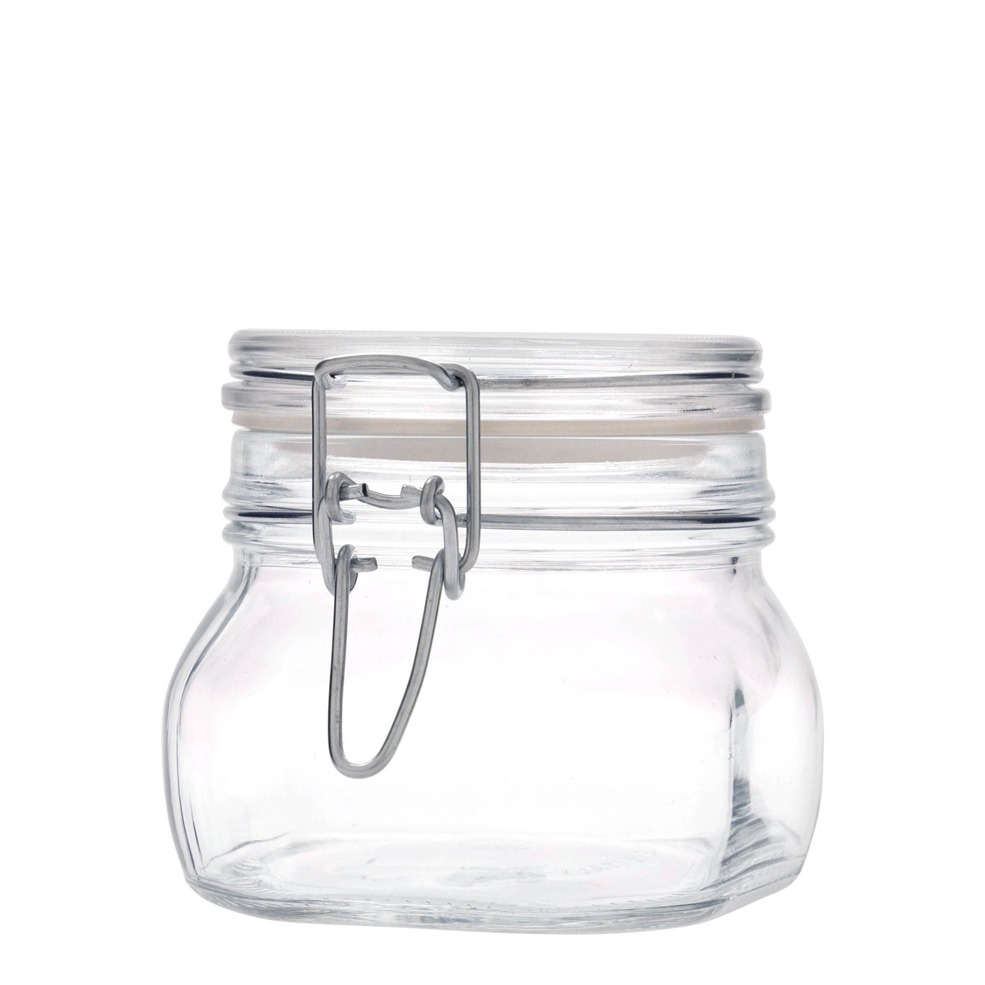 500 ml borcan cu închidere cu sârmă 'Fido', pătrat, deschidere: închidere cu sârmă 500 ml borcan cu închidere cu sârmă 'Fido', pătrat, deschidere: închidere cu sârmă