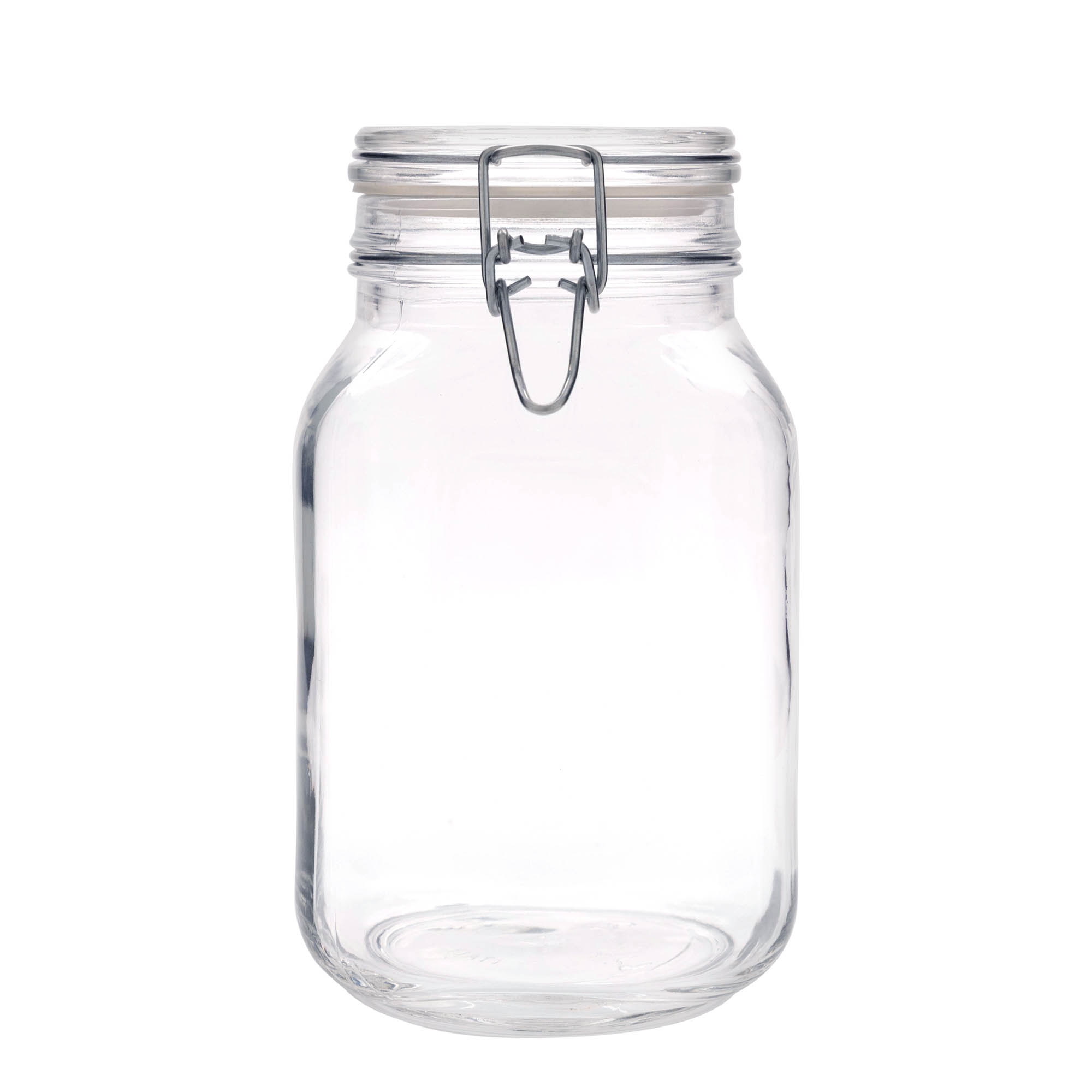 2.000 ml borcan cu clemă metalică „Fido”, pătrat, gura: închidere cu clemă metalică 2.000 ml borcan cu clemă metalică „Fido”, pătrat, gura: închidere cu clemă metalică