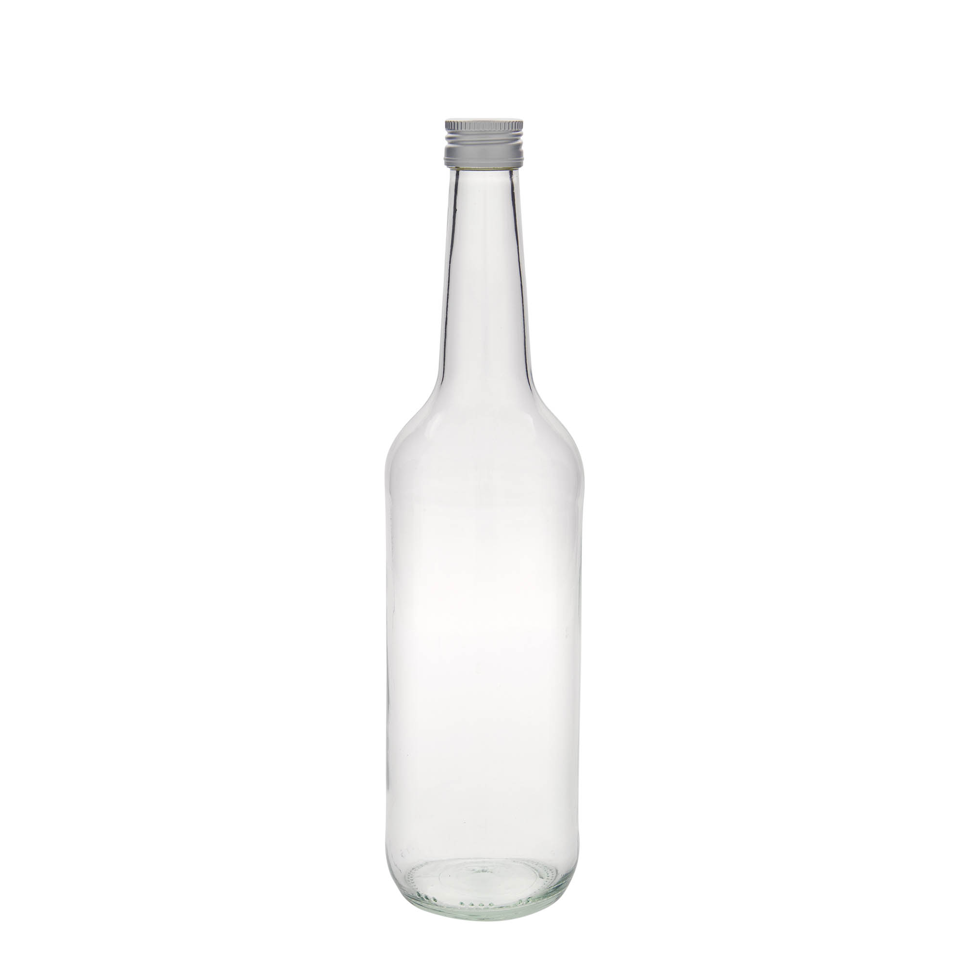 Sticlă de sticlă de 700 ml cu gât drept, deschidere: PP 28 Sticlă de sticlă de 700 ml cu gât drept, deschidere: PP 28