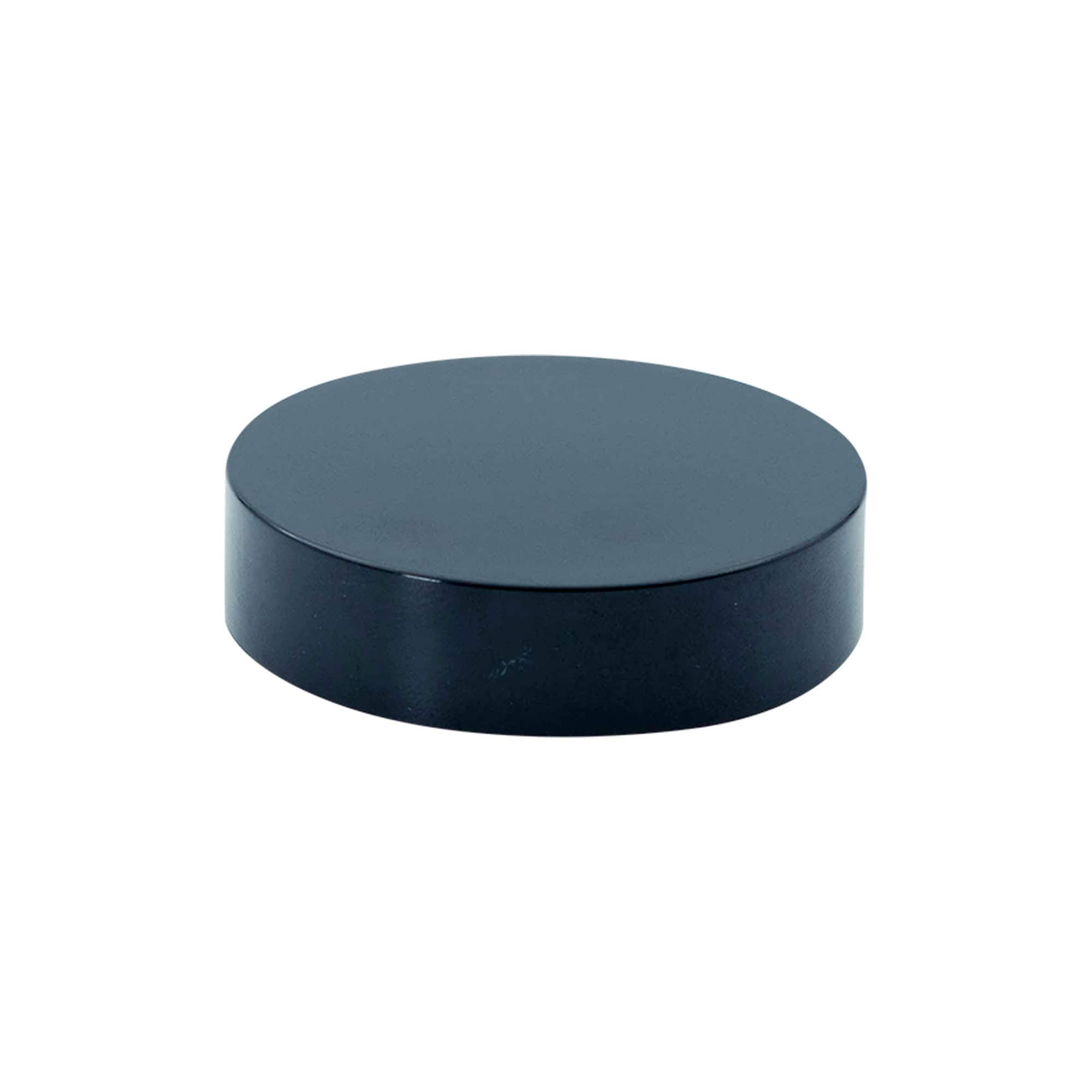 Capac cu filet pentru 60 ml „Brown Line”, plastic HPM, negru