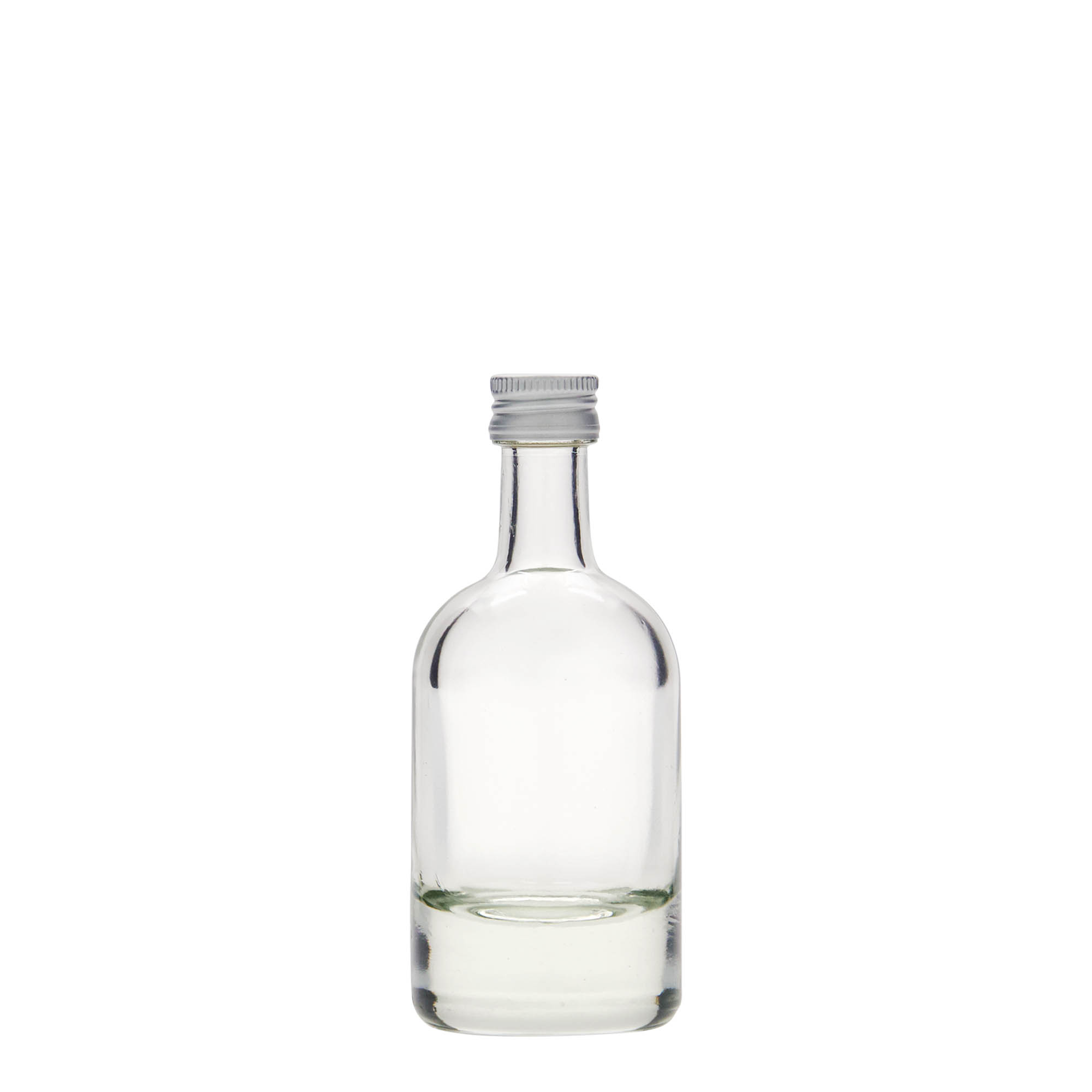 Sticlă de sticlă de 50 ml „Linea Uno”, gura: PP 18 Sticlă de sticlă de 50 ml „Linea Uno”, gura: PP 18