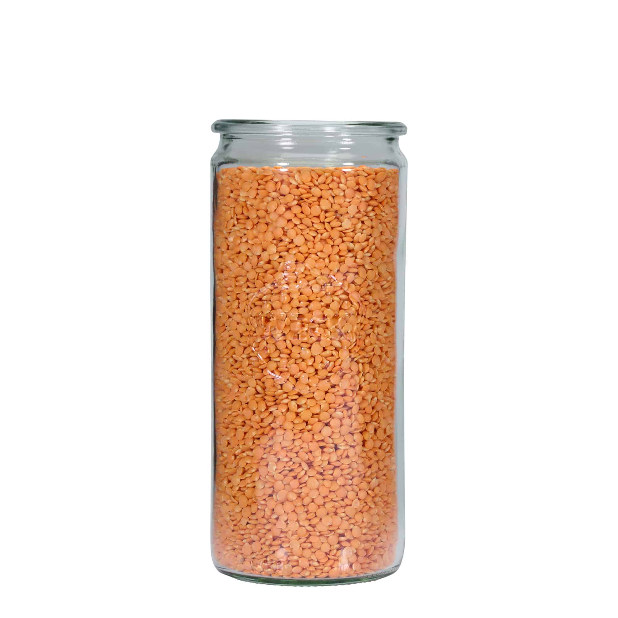 1.040 ml borcan cilindric WECK, gură: margine rotundă