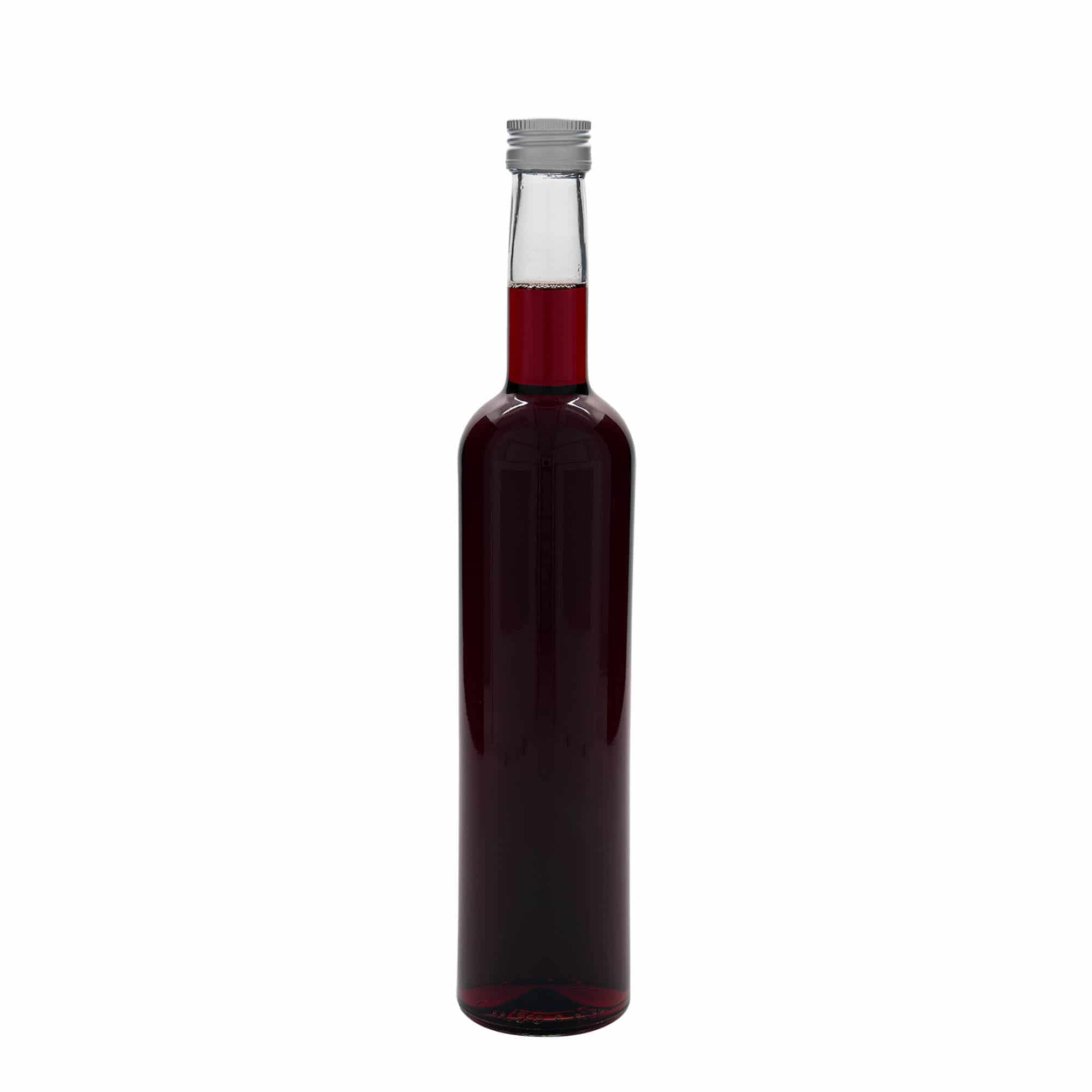 Sticlă de sticlă de 500 ml „Bordeaux”, gura: PP 28