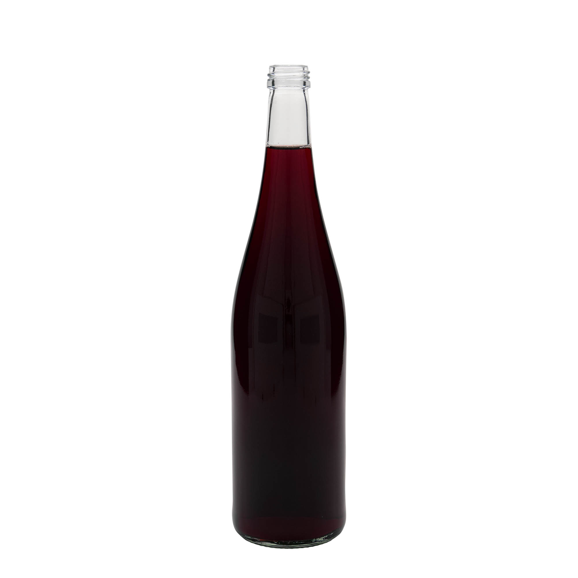 Sticlă de sticlă de 750 ml „Weinschlegel”, gura: PP 28 Sticlă de sticlă de 750 ml „Weinschlegel”, gura: PP 28