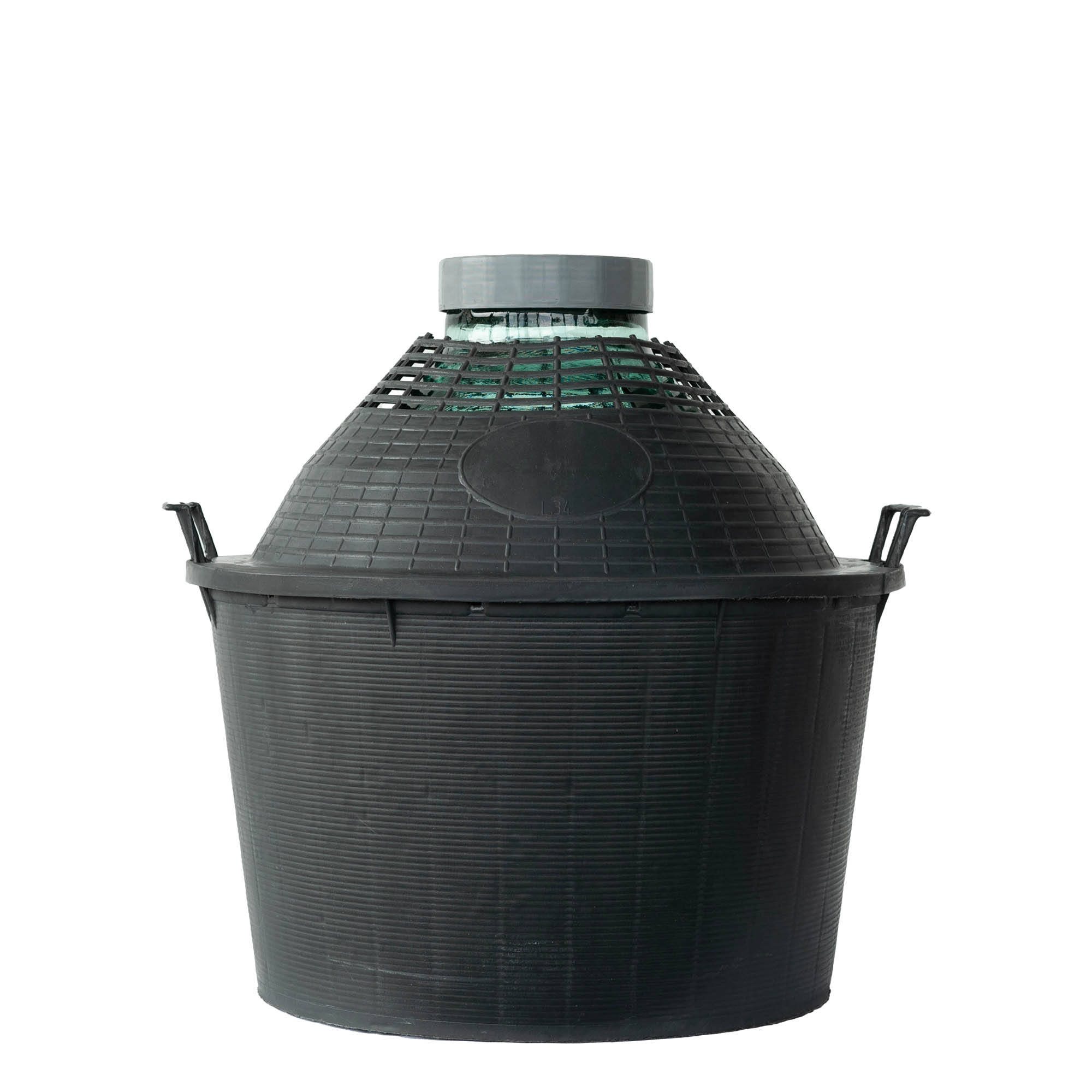 34 l balon cu gât larg, sticlă, deschidere: capac cu filet 34 l balon cu gât larg, sticlă, deschidere: capac cu filet