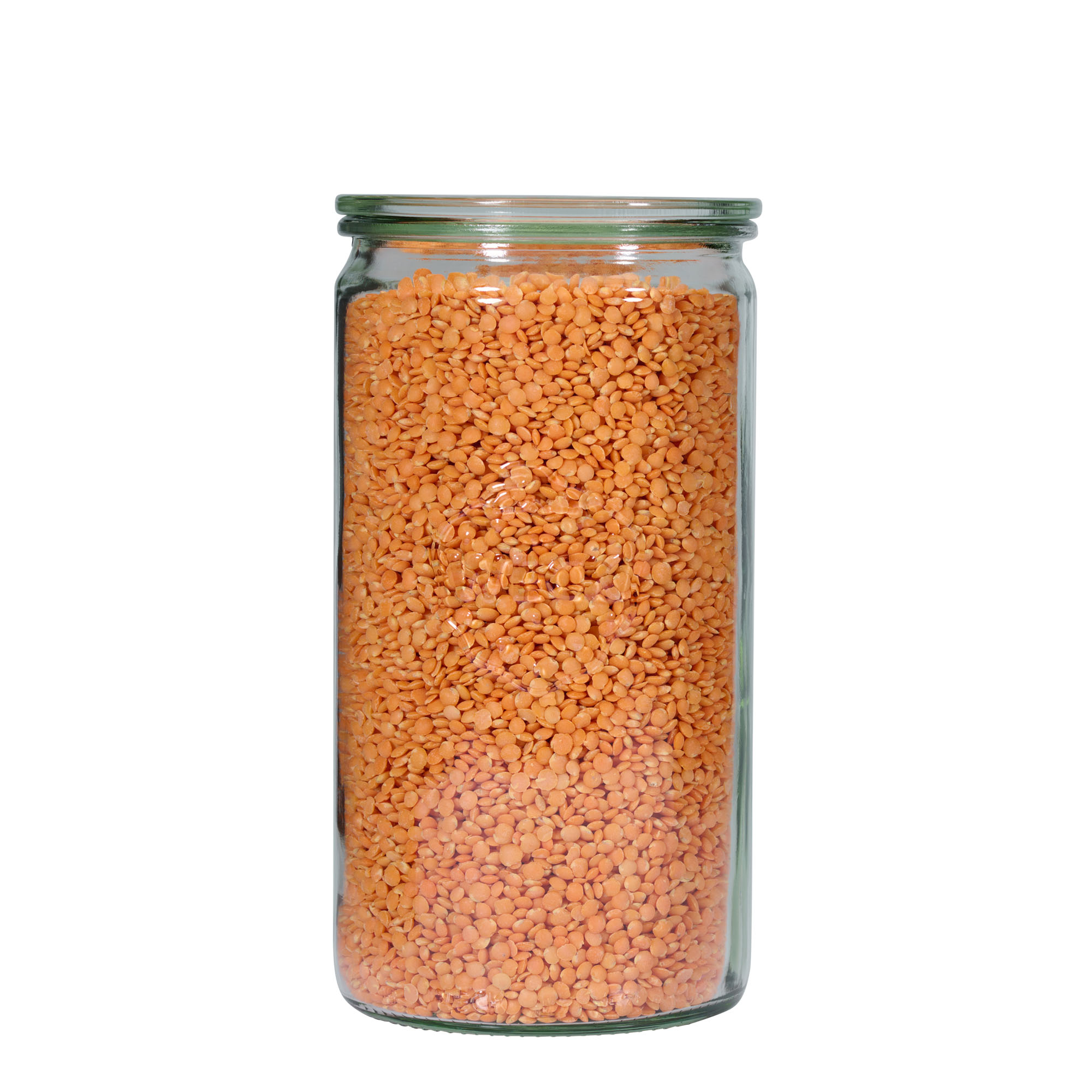 1.575 ml borcan cilindric WECK, gură: margine rotundă
