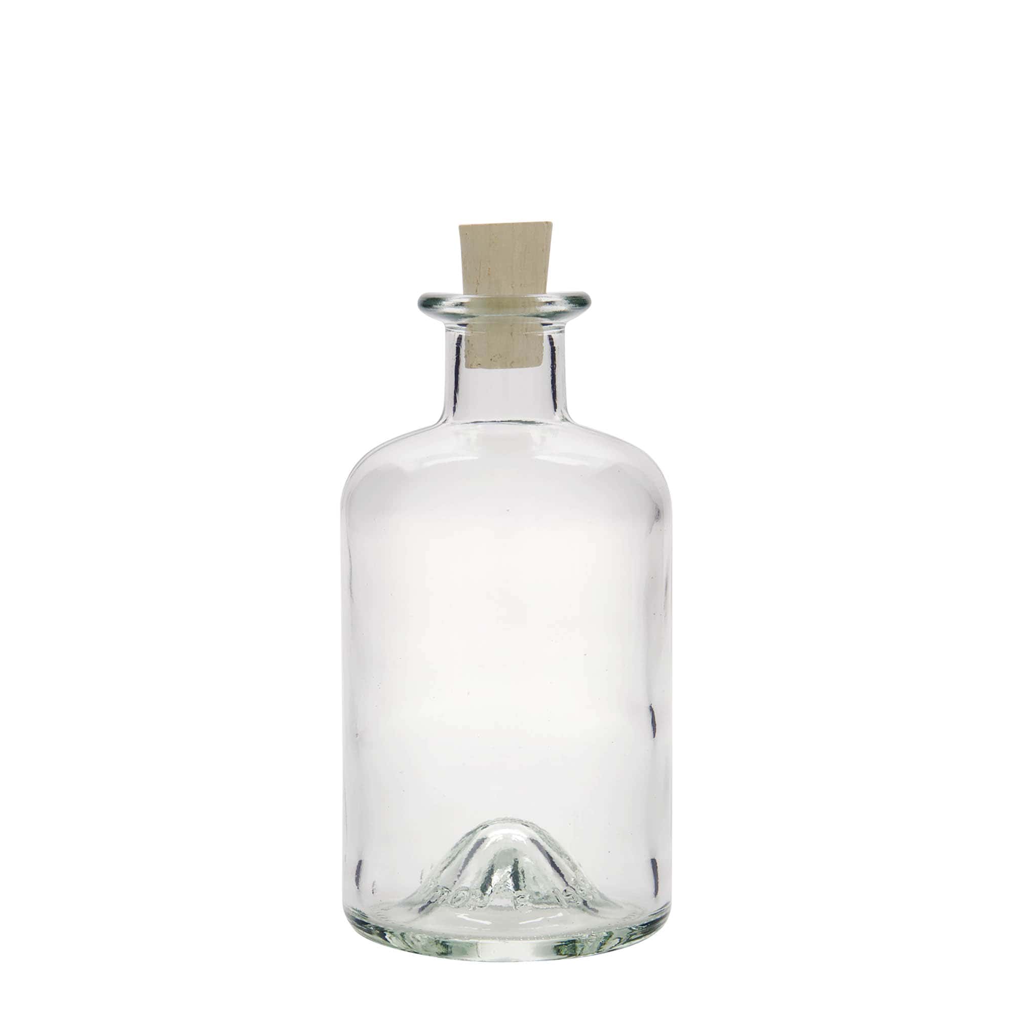 Sticlă de sticlă 350 ml farmacist, gura: dop de plută