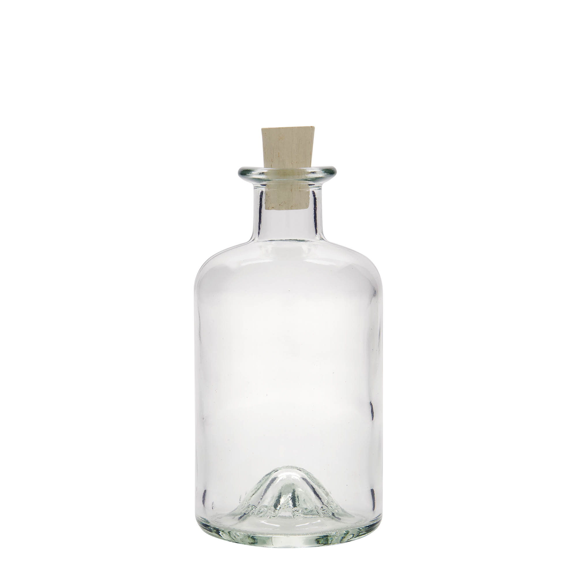 Sticlă de sticlă 350 ml farmacist, gura: dop de plută Sticlă de sticlă 350 ml farmacist, gura: dop de plută