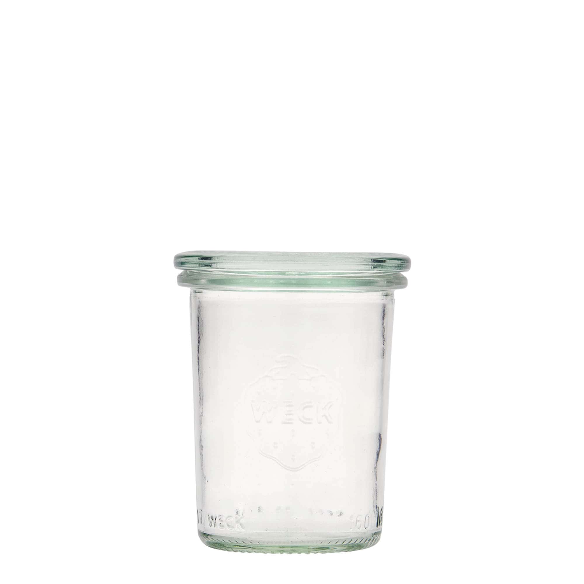 160 ml borcan WECK cu gura largă, margine rotundă