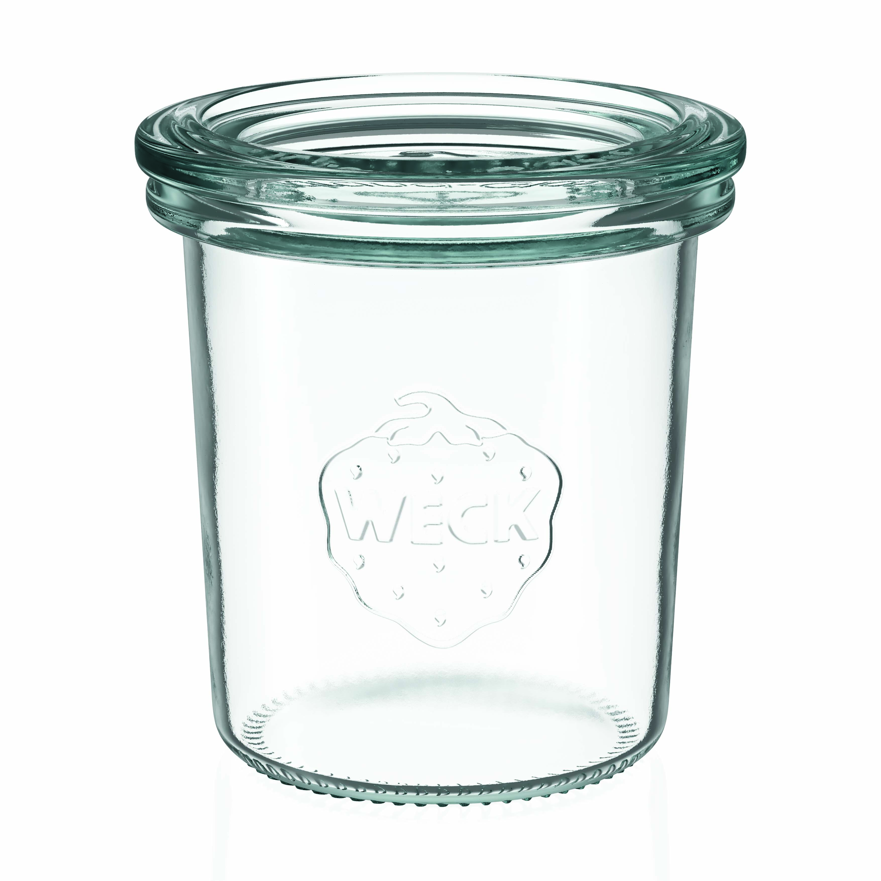 160 ml borcan WECK cu gura largă, margine rotundă 160 ml borcan WECK cu gura largă, margine rotundă