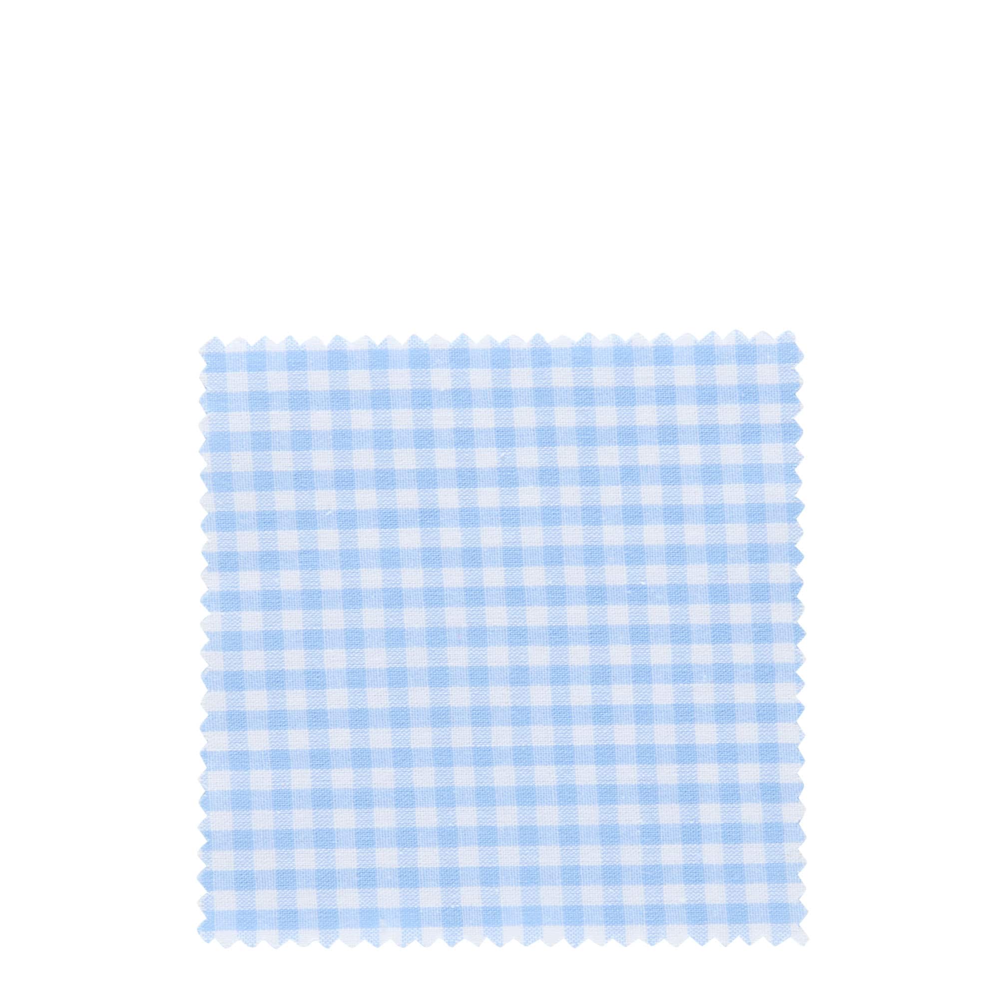 Șervețel textil pătrat 12x12, în carouri, culoare bleu deschis, deschidere: TO38-TO53