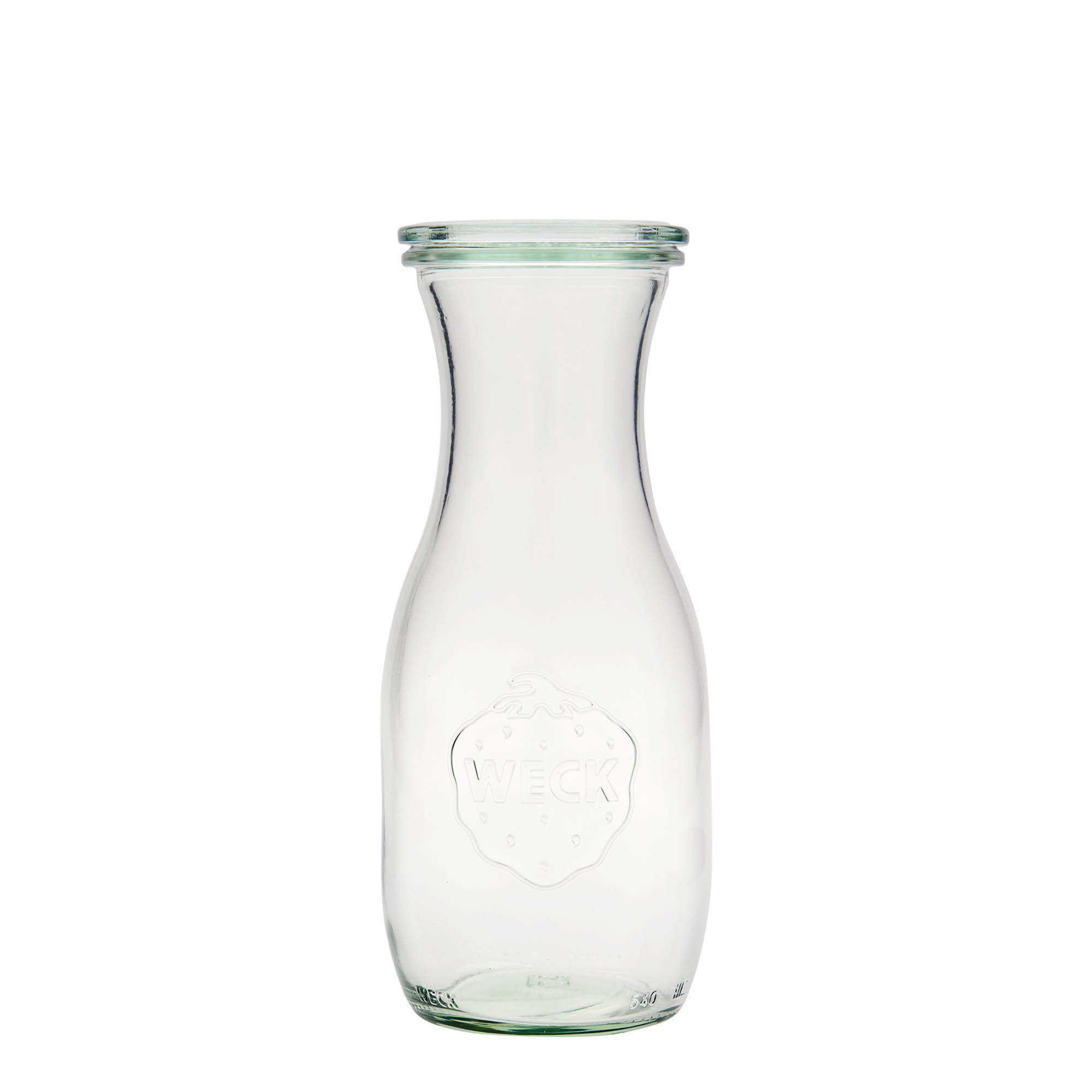 500 ml sticlă de suc WECK, gura: margine rotundă 500 ml sticlă de suc WECK, gura: margine rotundă