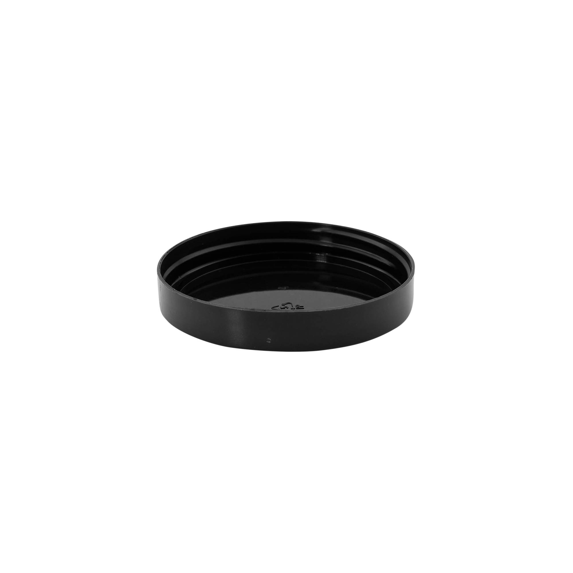 Capac cu filet, plastic PP, negru, pentru deschidere: 70/400 Capac cu filet, plastic PP, negru, pentru deschidere: 70/400