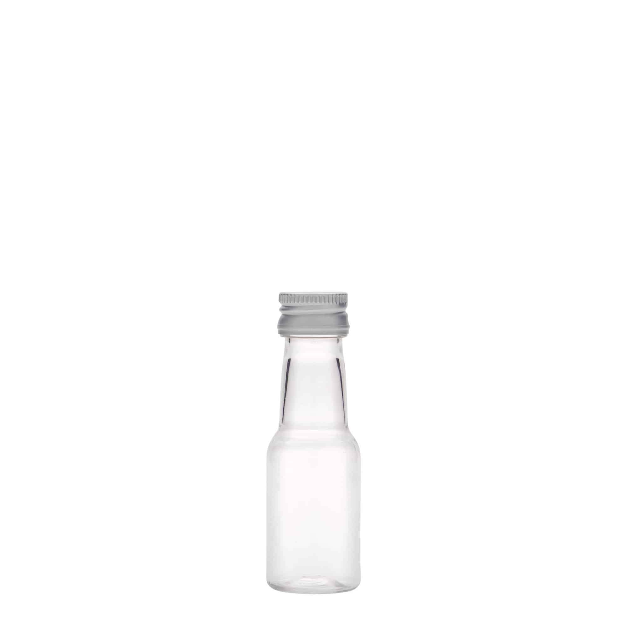 Sticlă PET de 20 ml „Theo”, plastic, gât: PP 18