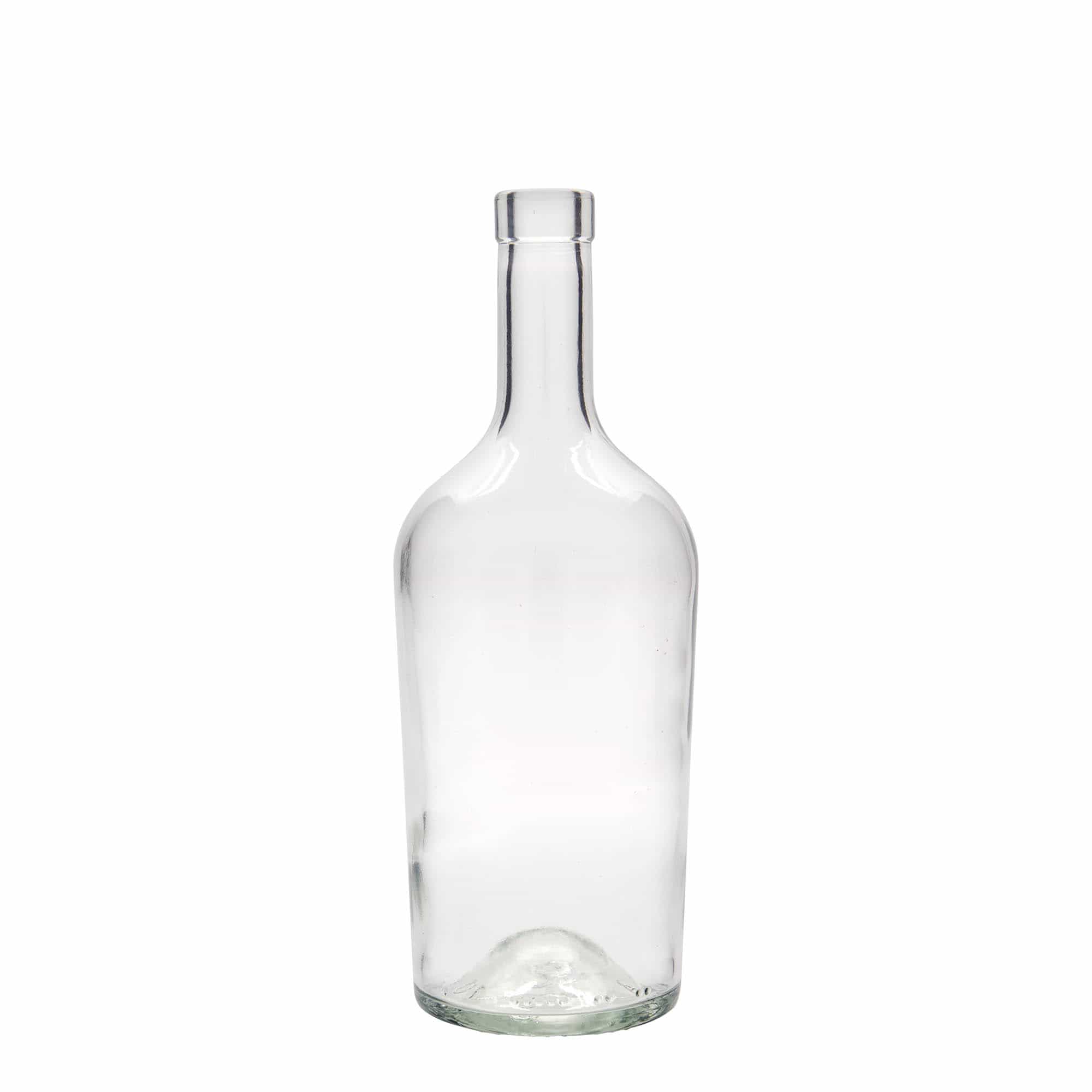 Sticlă de sticlă 700 ml „Margarethe”, gura: dop de plută
