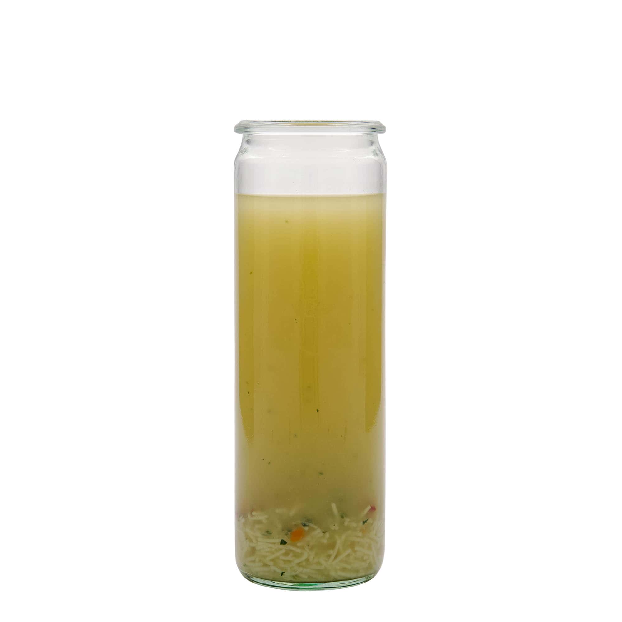 600 ml borcan cilindric WECK, gura: margine rotundă