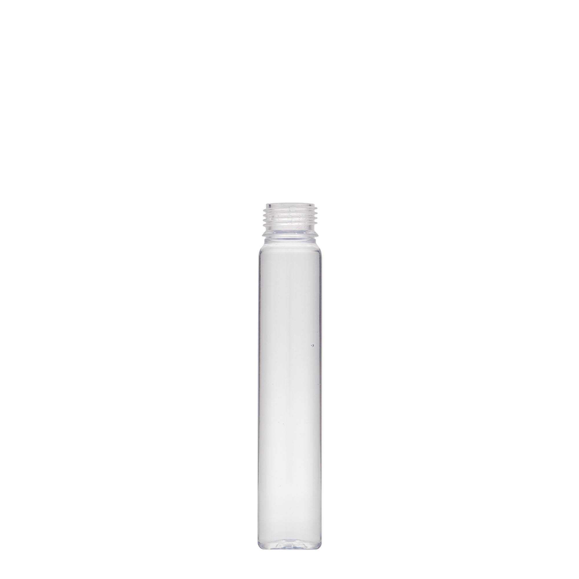 25 ml tub PET, plastic, gură: capac cu filet