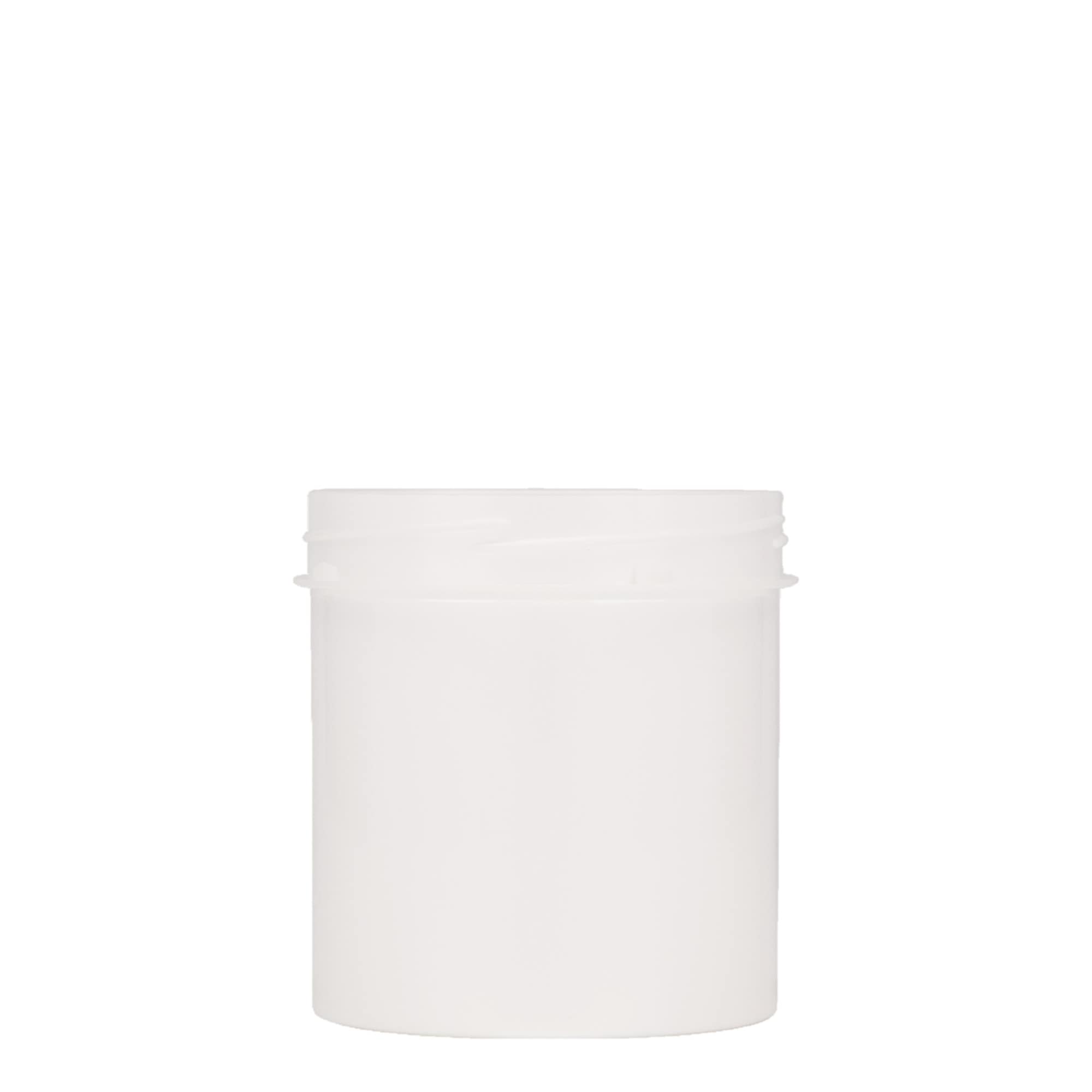 250 ml cutie din plastic „Securilock”, PP, alb, gura: capac cu filet