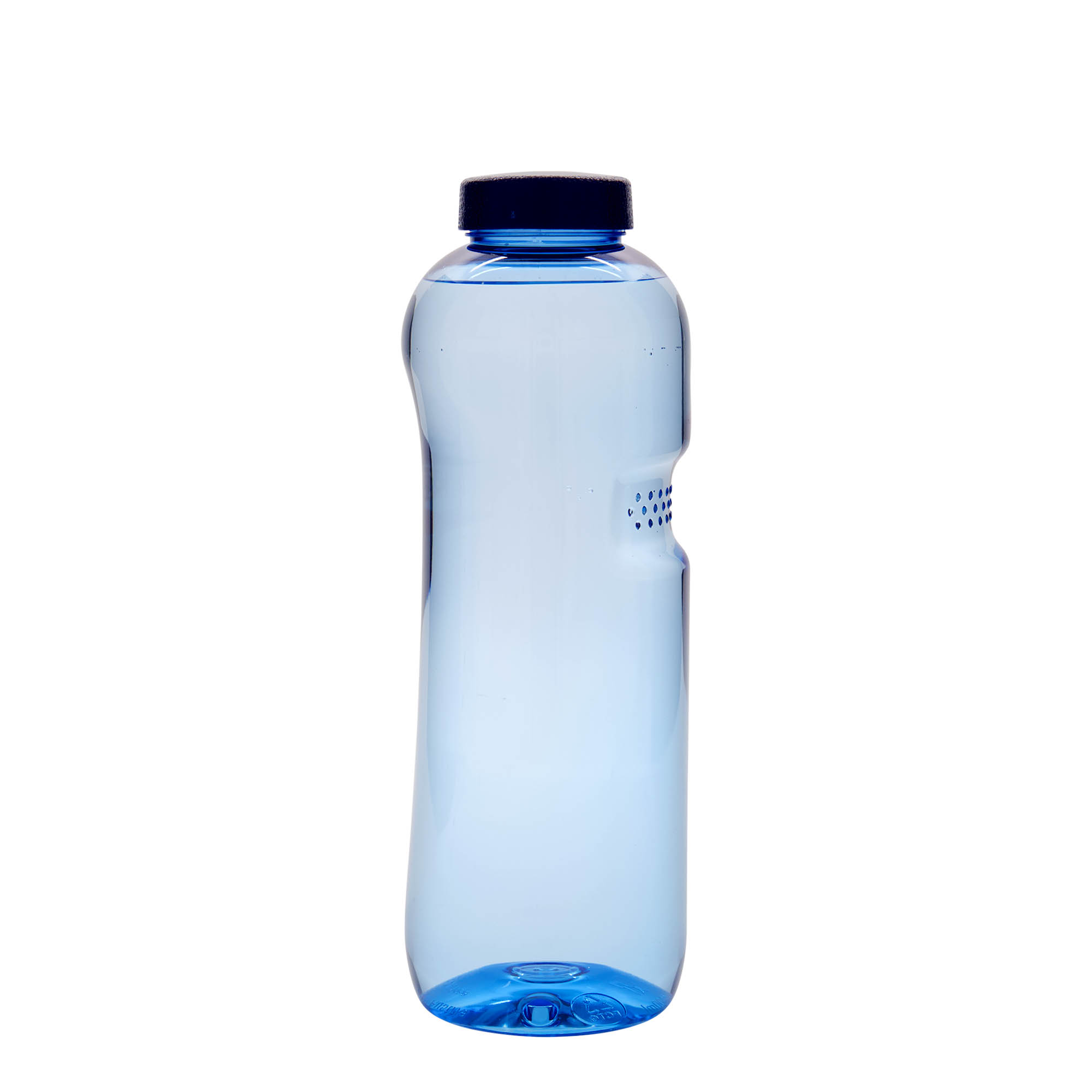 1.000 ml sticlă PET pentru băut 'Kavodrink', plastic, albastru