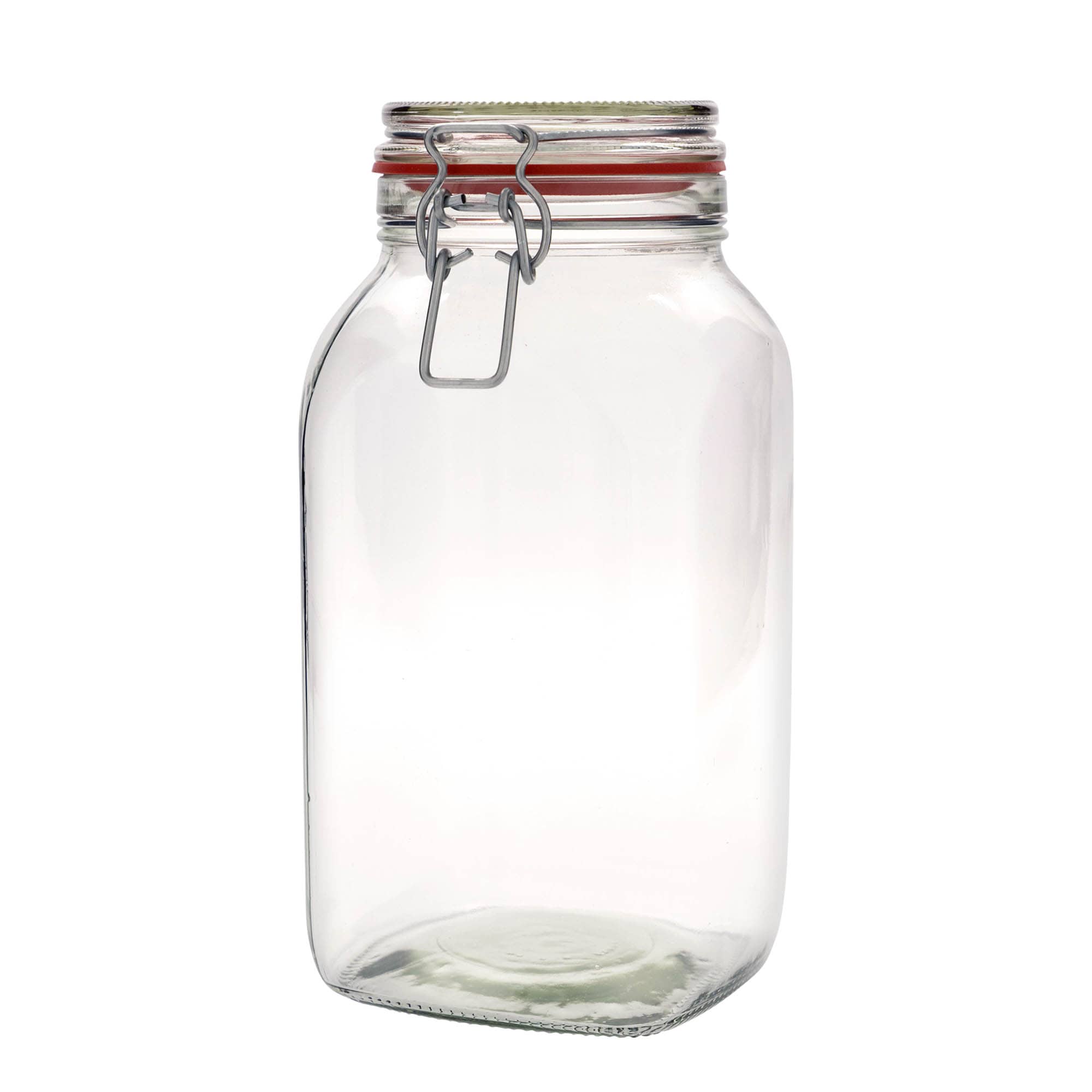 2.590 ml borcan cu clemă metalică #, pătrat, gura: închidere cu clemă metalică 2.590 ml borcan cu clemă metalică #, pătrat, gura: închidere cu clemă metalică