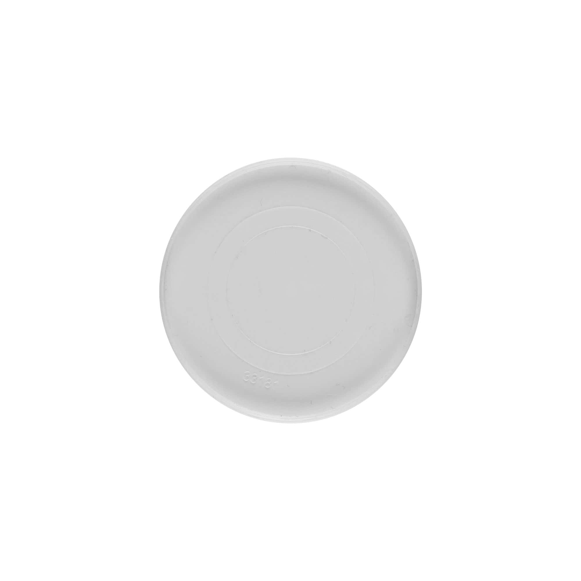 Disc de acoperire pentru 30 ml „Bianca”, plastic PP, alb