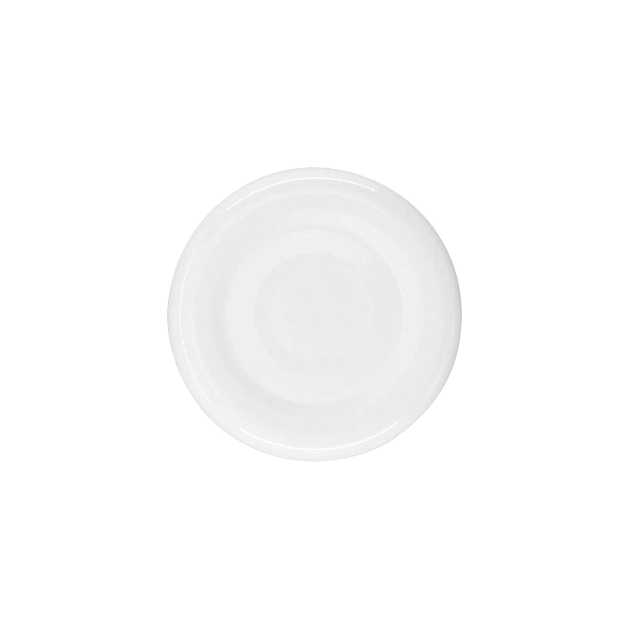 Capace Twist-Off, tablă albă, alb, pentru gura: TO 38