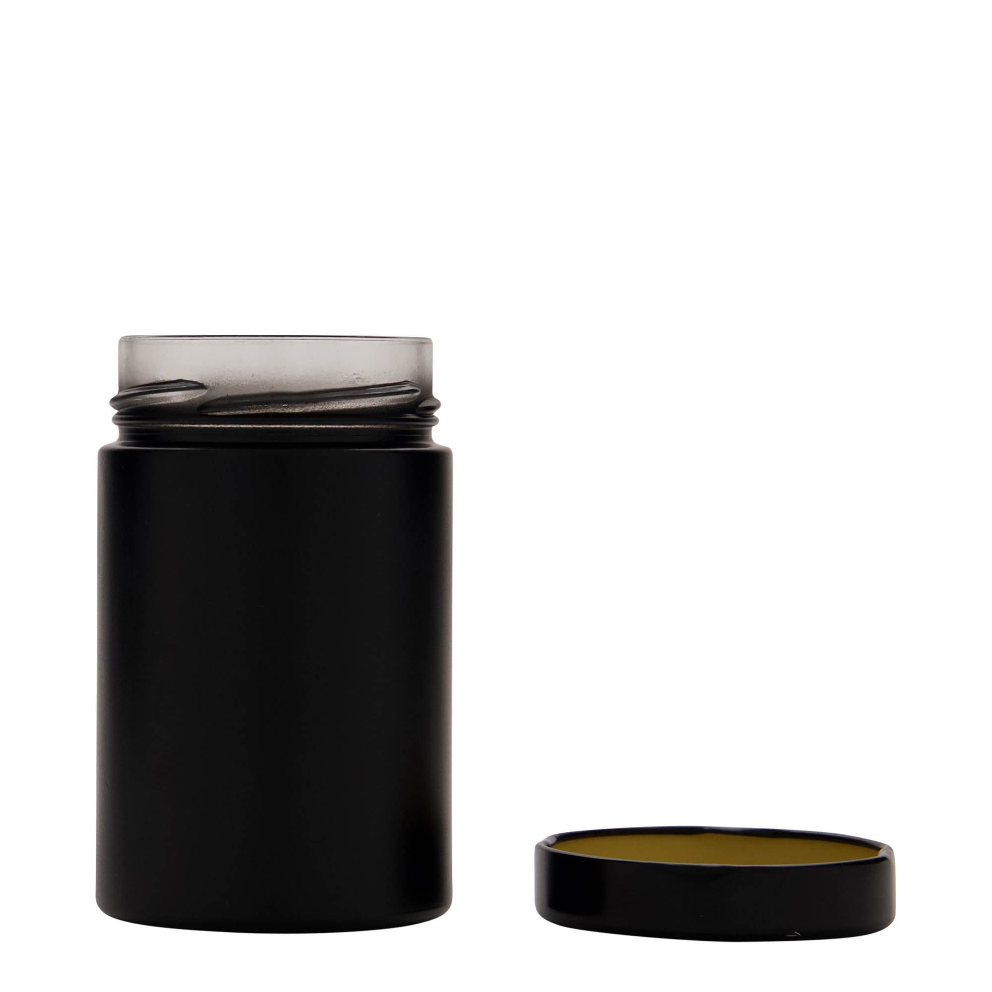 327 ml pahar rotund 'Aurora', negru, gura: Deep-Twist-Off (DTO 66) 327 ml pahar rotund 'Aurora', negru, gura: Deep-Twist-Off (DTO 66)