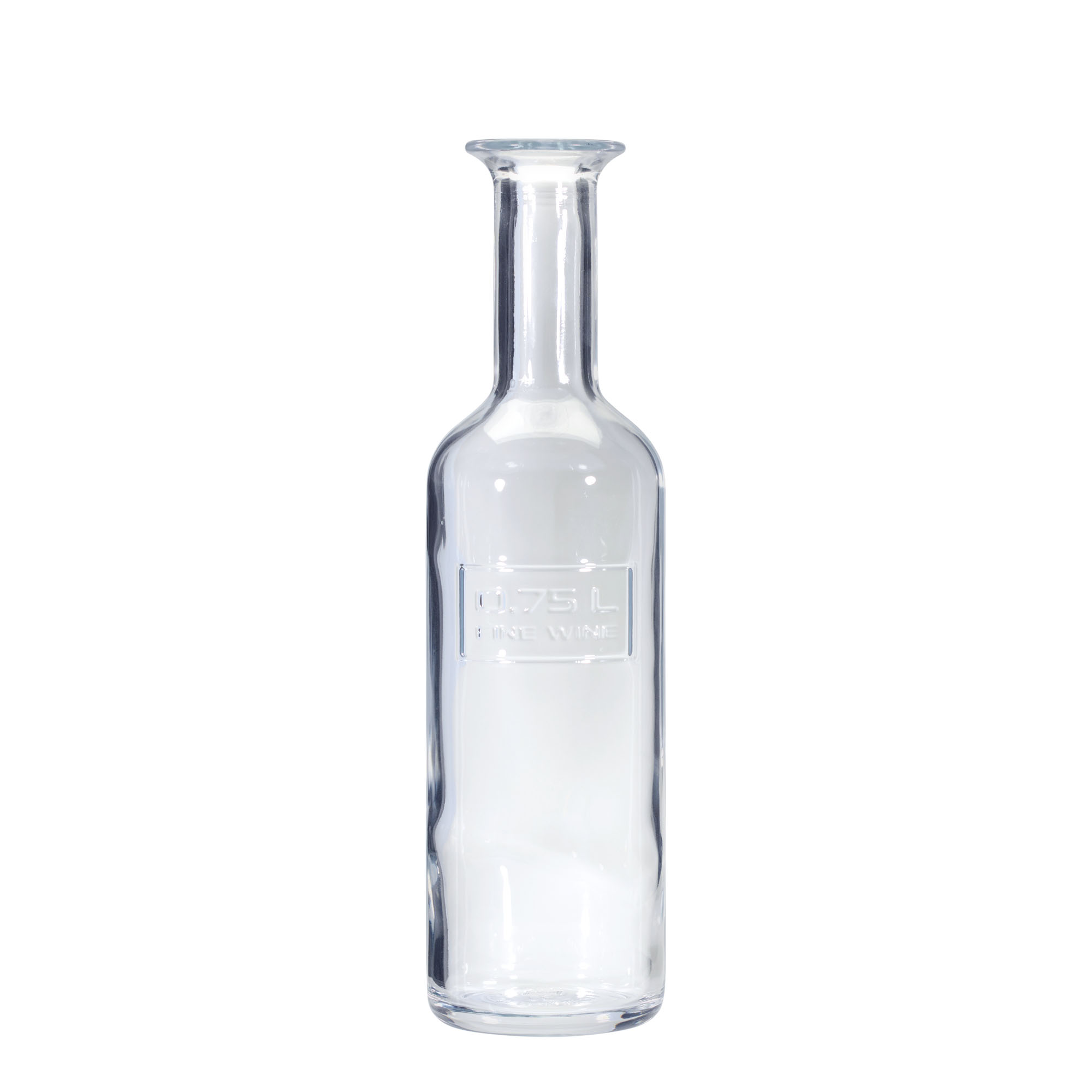 Sticlă de sticlă de 750 ml „Optima Fine Wine”, gura: dop Sticlă de sticlă de 750 ml „Optima Fine Wine”, gura: dop