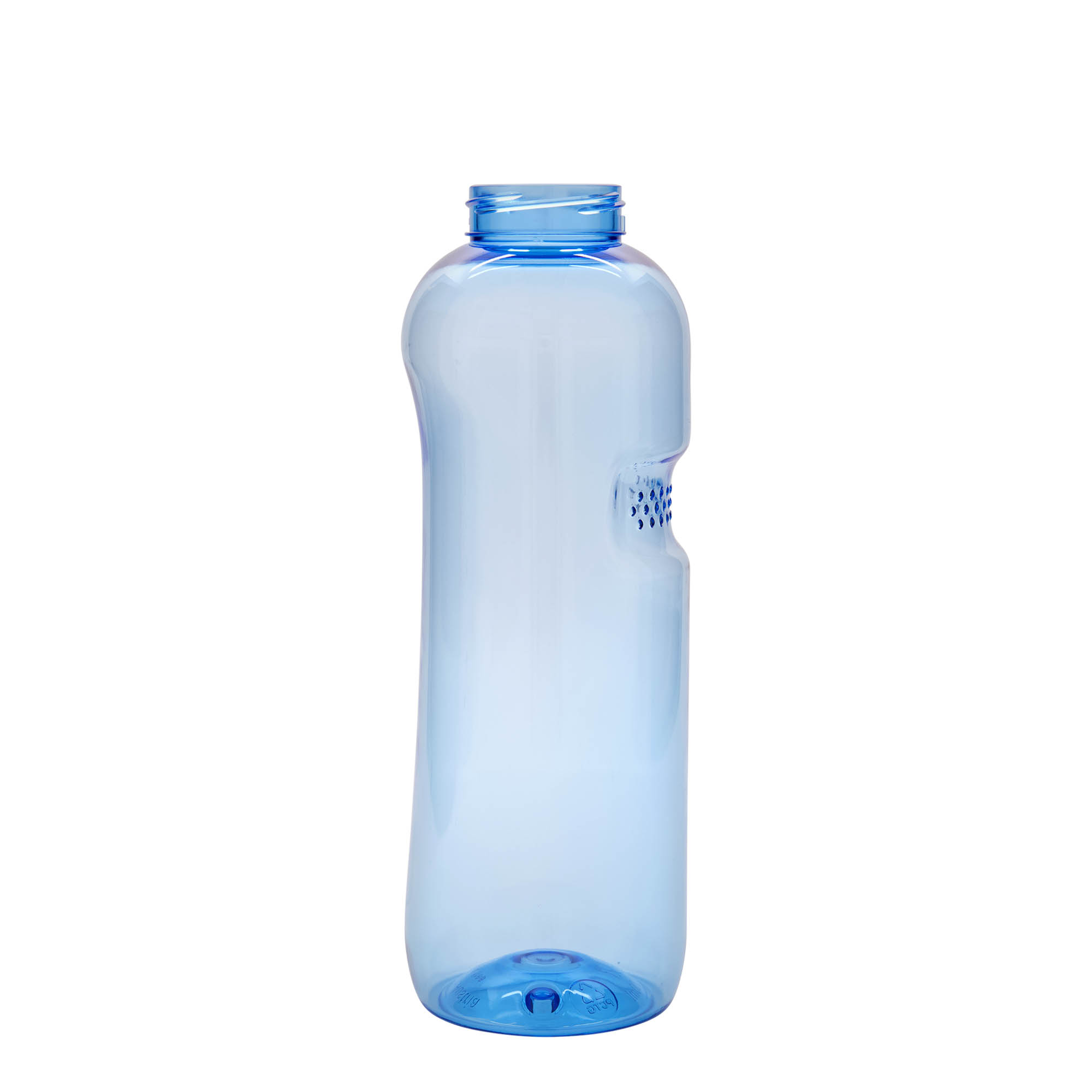 1.000 ml sticlă PET pentru băut 'Kavodrink', plastic, albastru