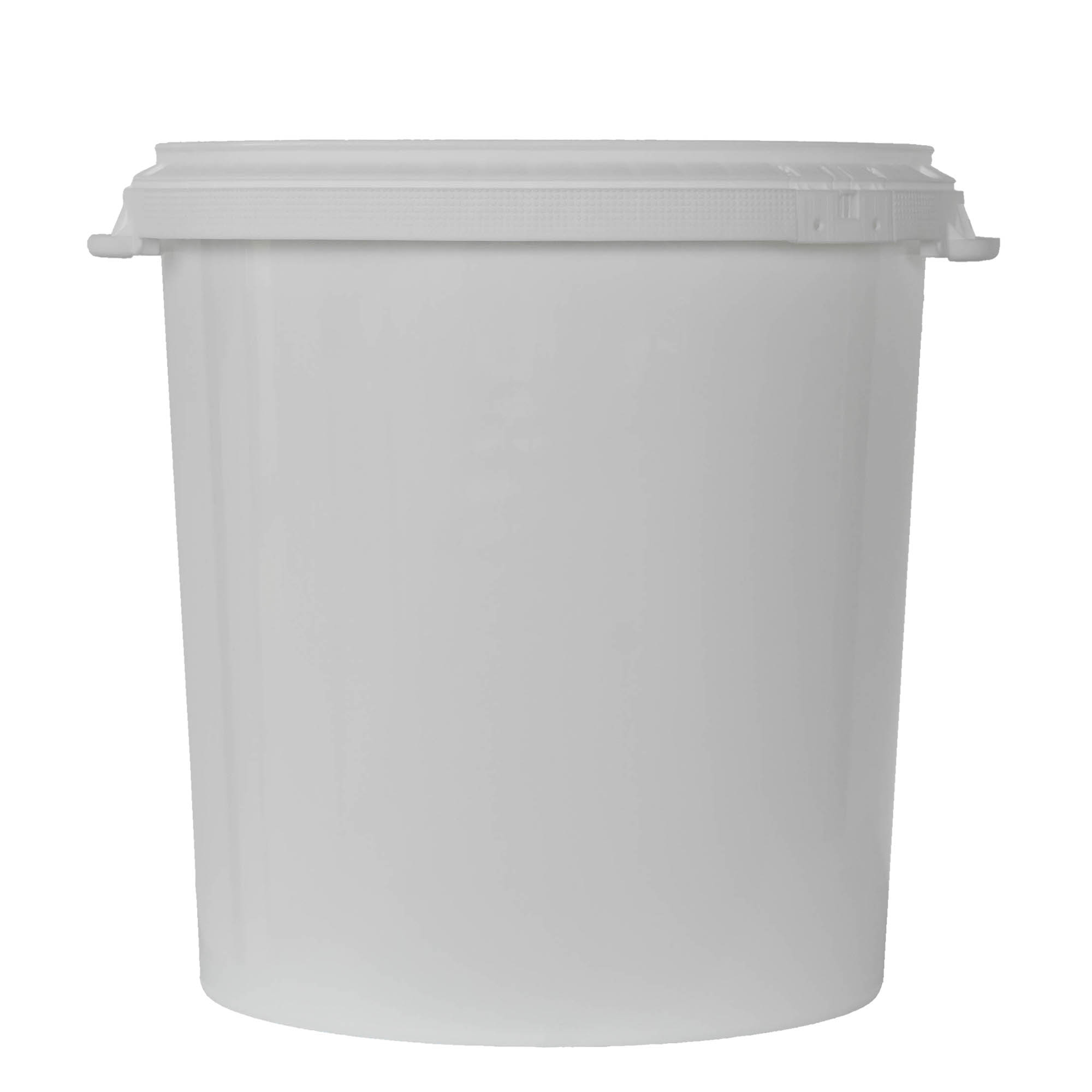 Galeată de 30 l, plastic PP, albă Galeată de 30 l, plastic PP, albă