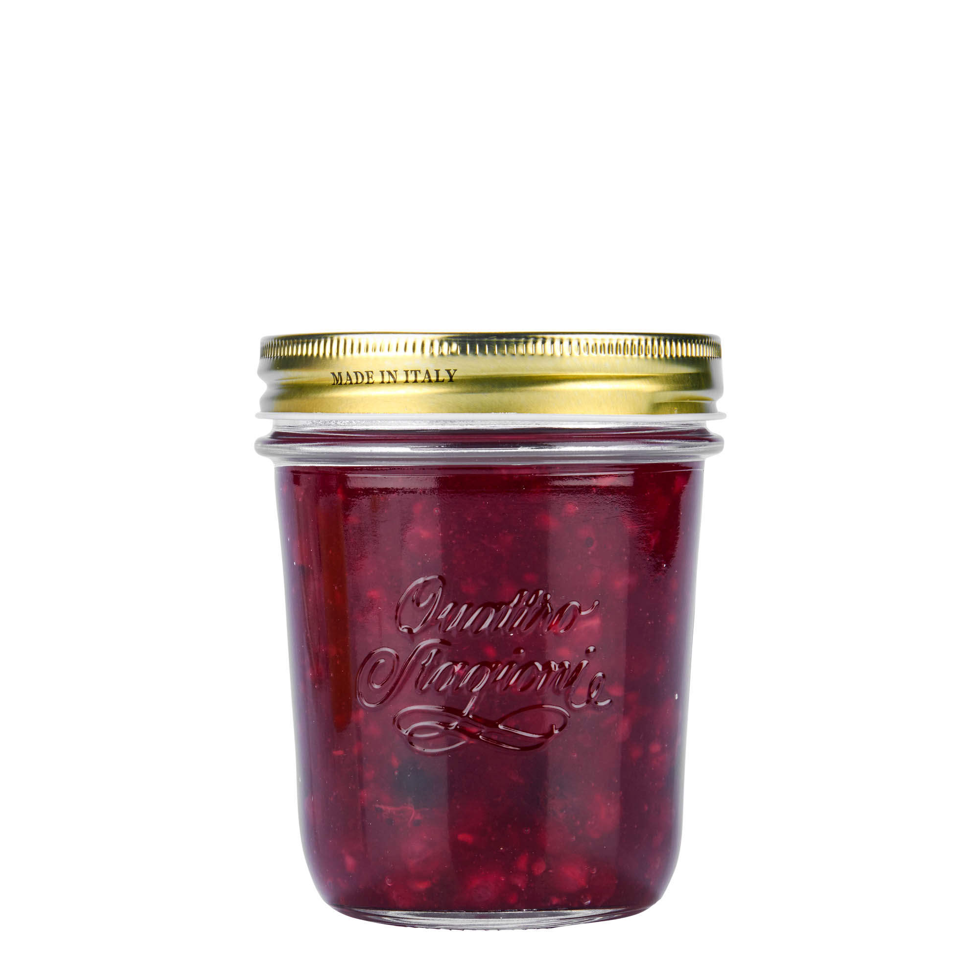 320 ml borcan cu gura largă 'Quattro Stagioni', deschidere: capac cu filet