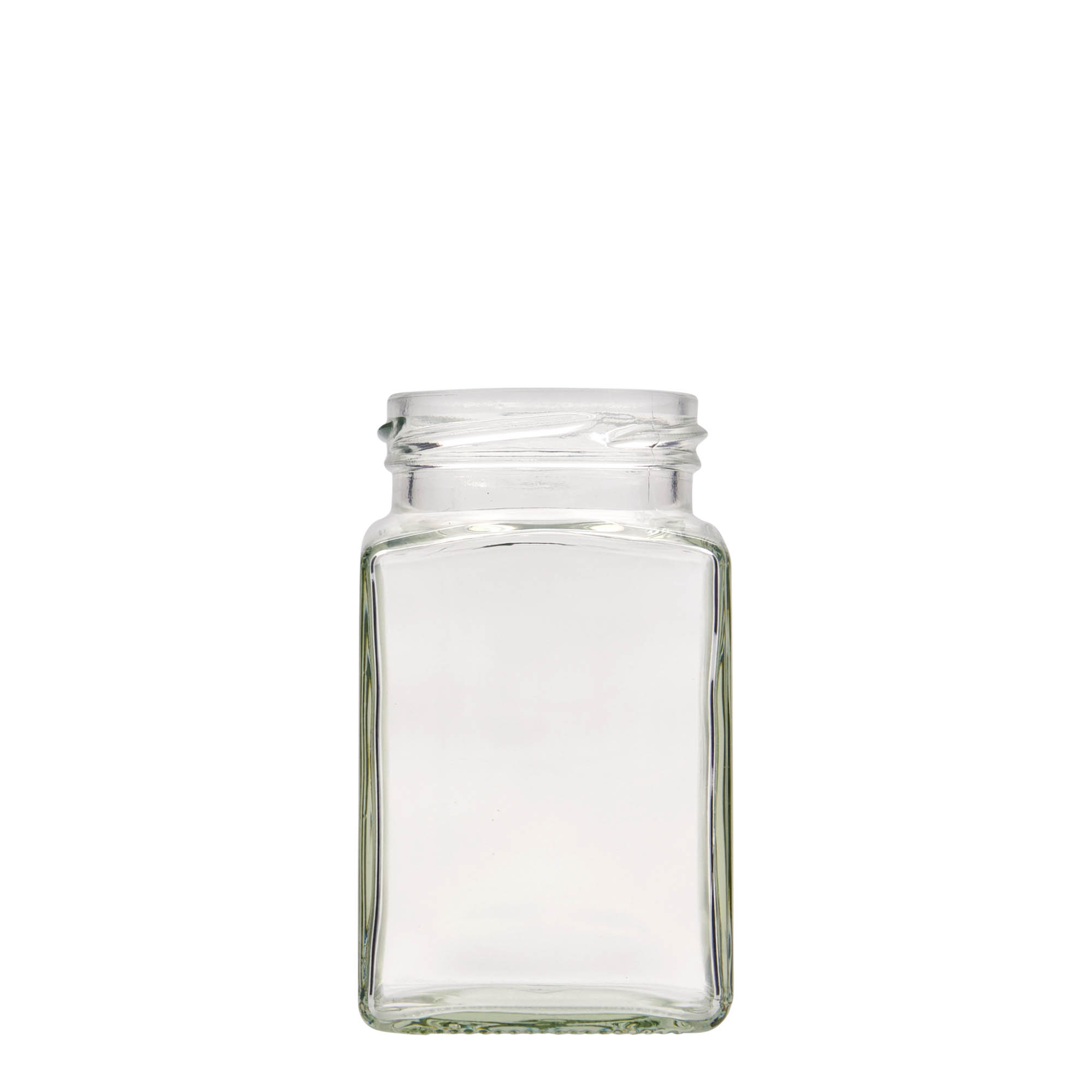 260 ml borcan pătrat, gură: Twist-Off (TO 58)