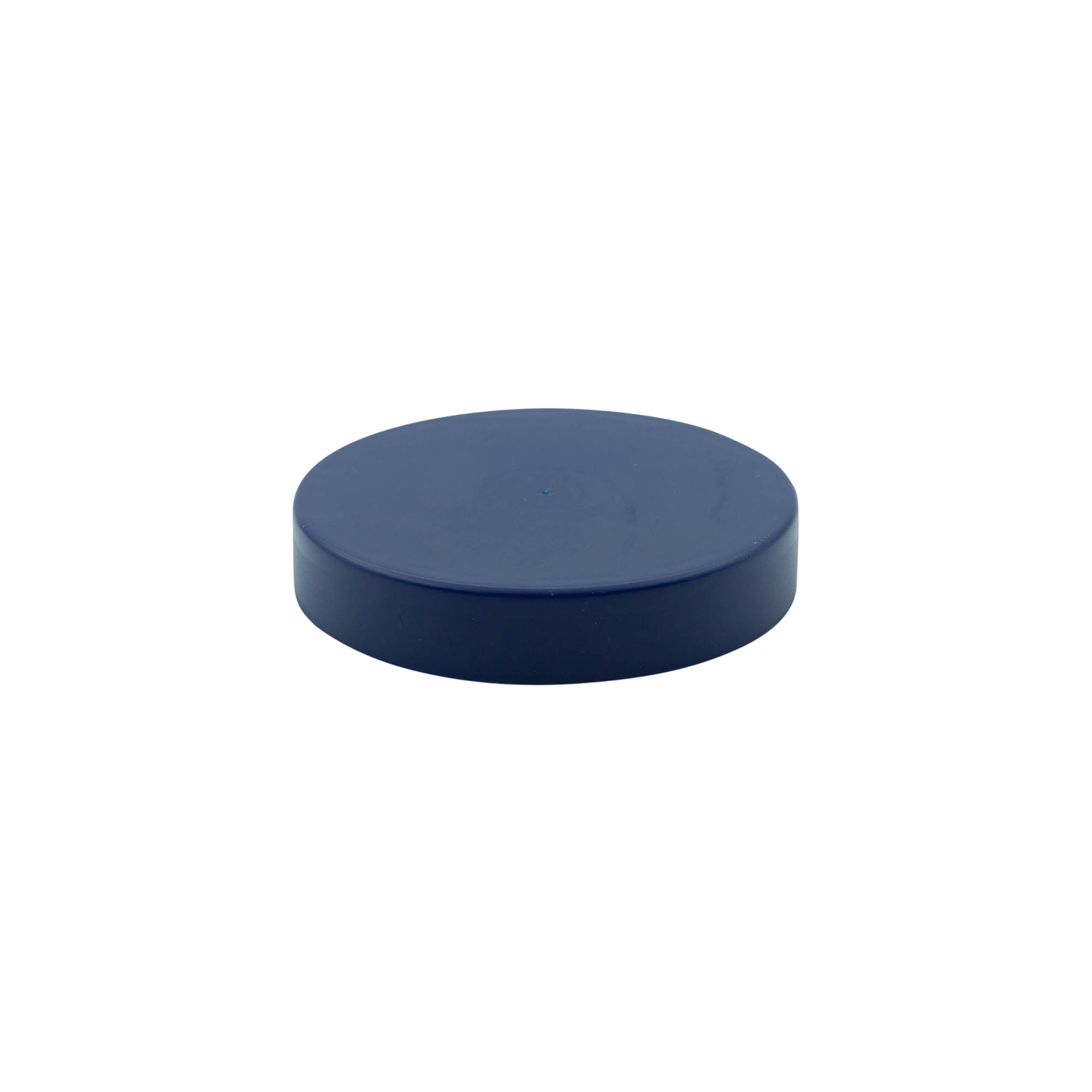 Capac cu margine pentru oală ceramică standard, plastic HDPE, albastru