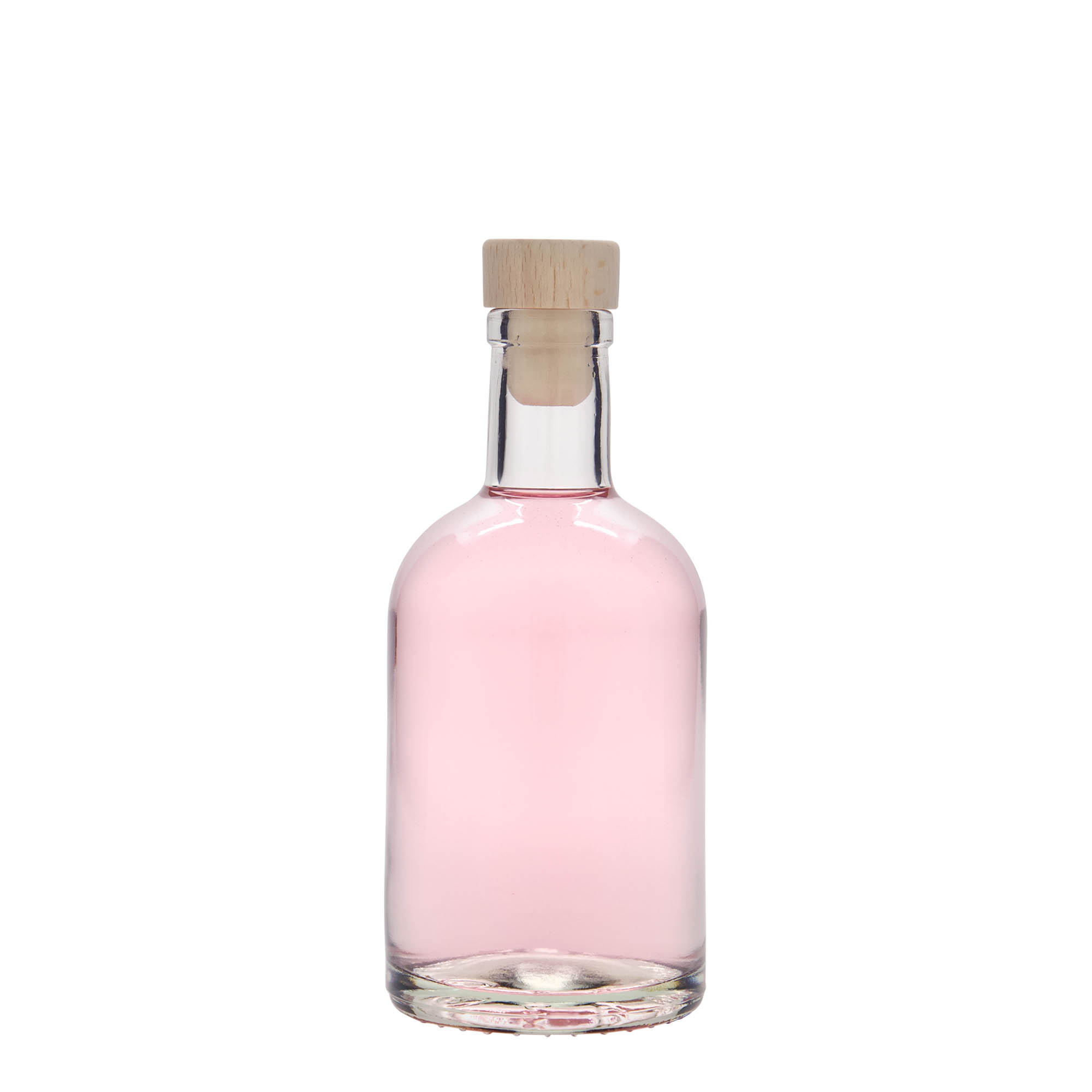 Sticlă de sticlă de 250 ml „First Class”, gura: dop de plută