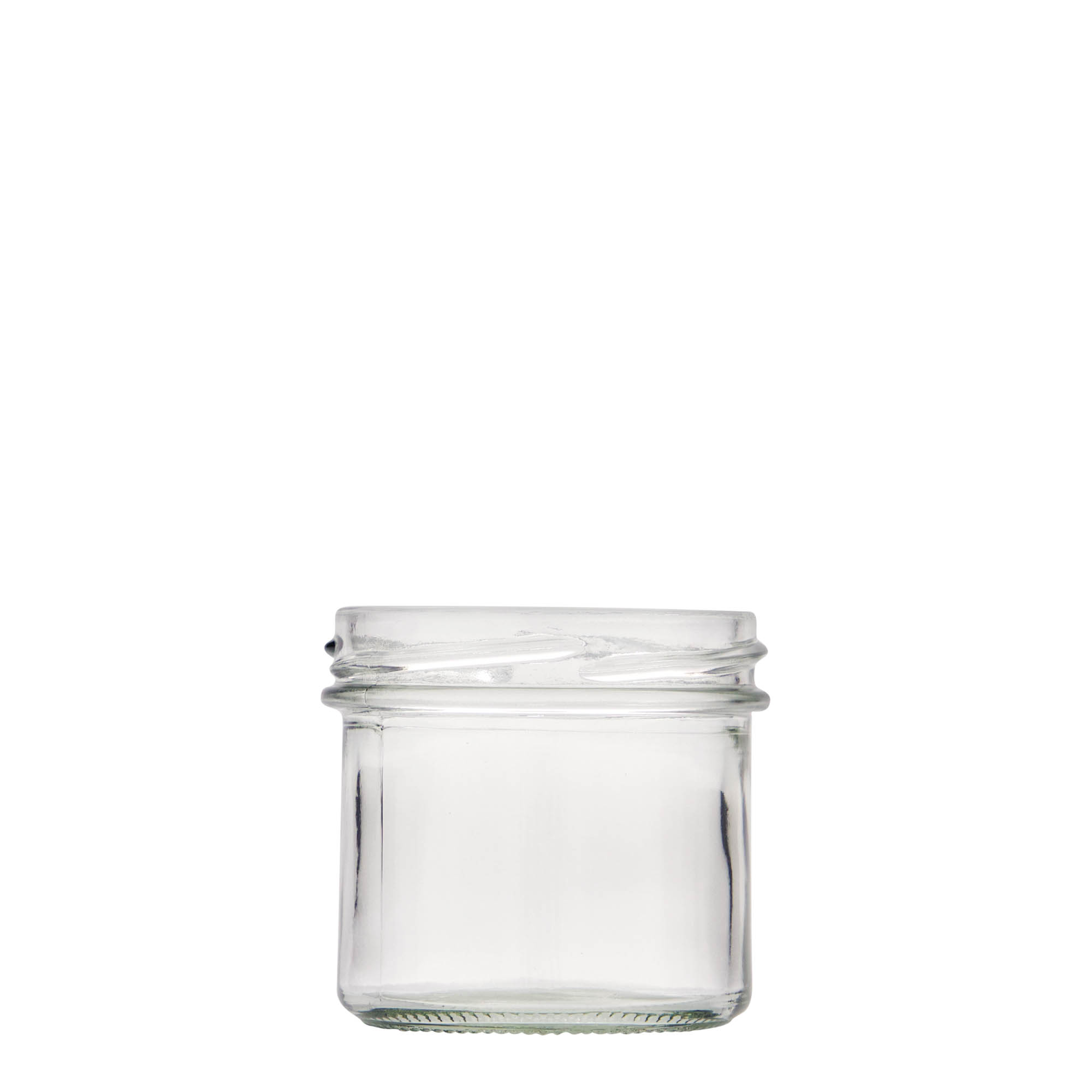 125 ml borcan cu fund plat, gura: Twist-Off (TO 66)