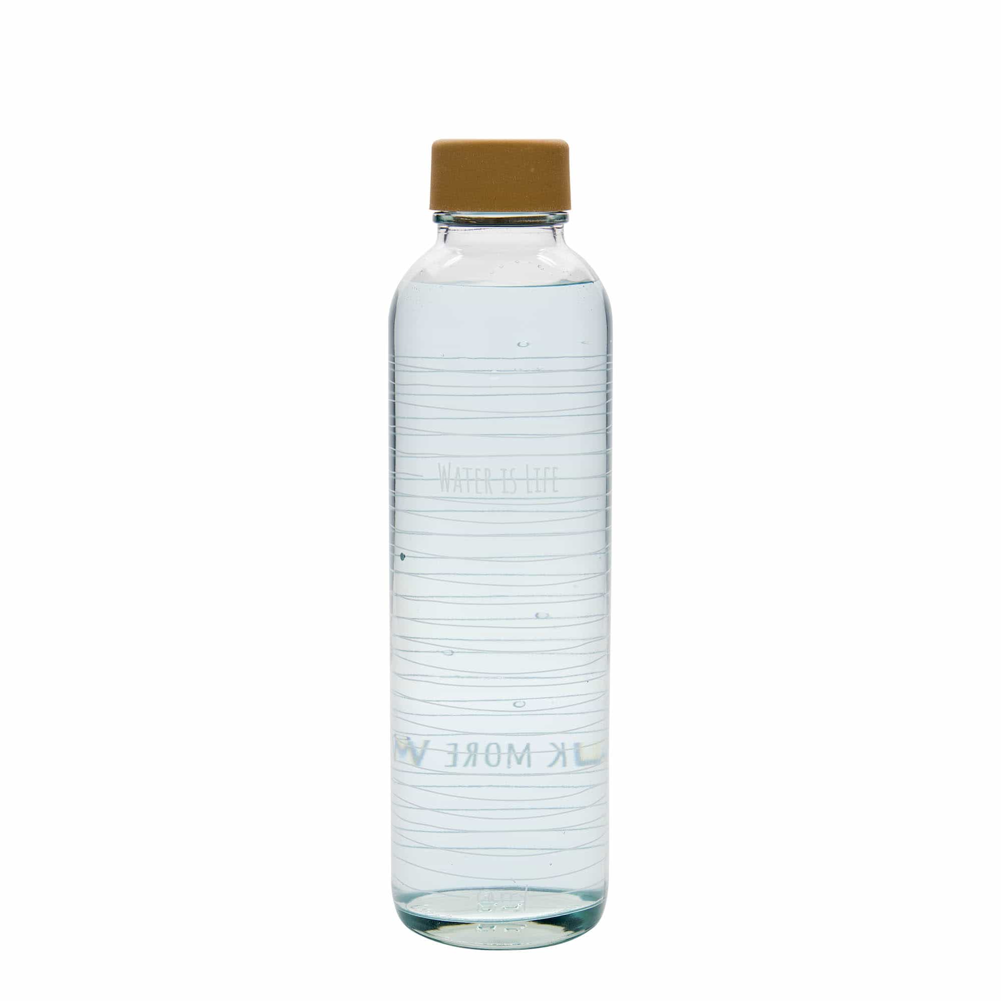 Sticlă de băut de 700 ml CARRY Bottle „Apa este viață”, deschidere: capac cu filet Sticlă de băut de 700 ml CARRY Bottle „Apa este viață”, deschidere: capac cu filet