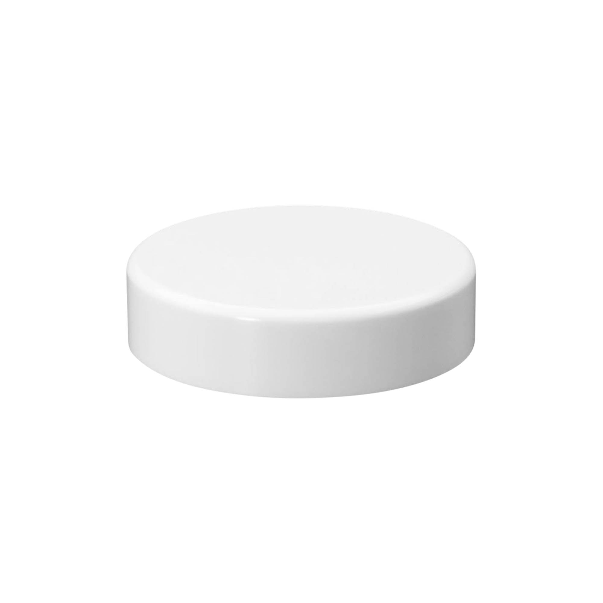 Capac cu filet pentru 50 ml „Beauty”, plastic HPM, alb