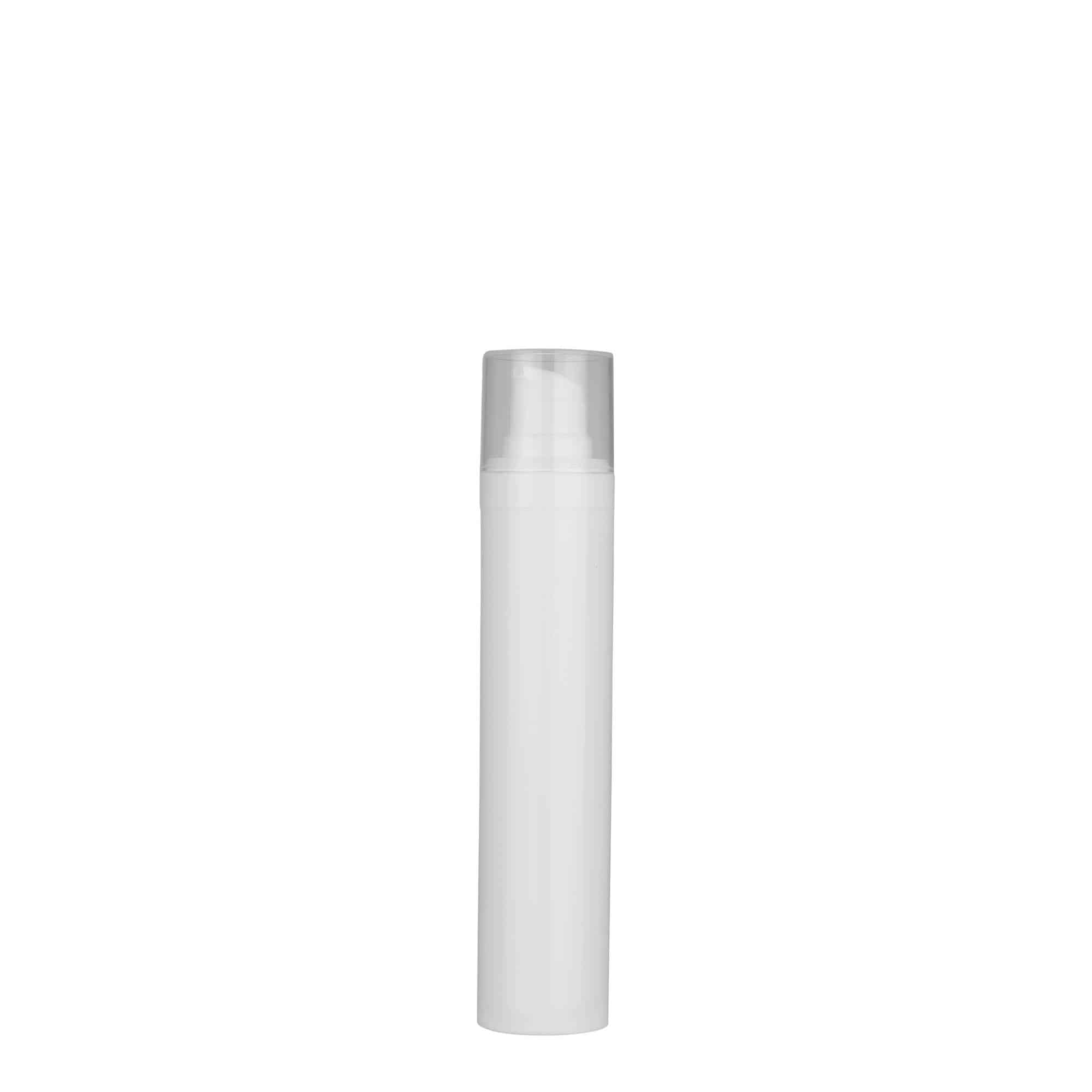 50 ml dozator airless „Micro”, plastic PP, alb