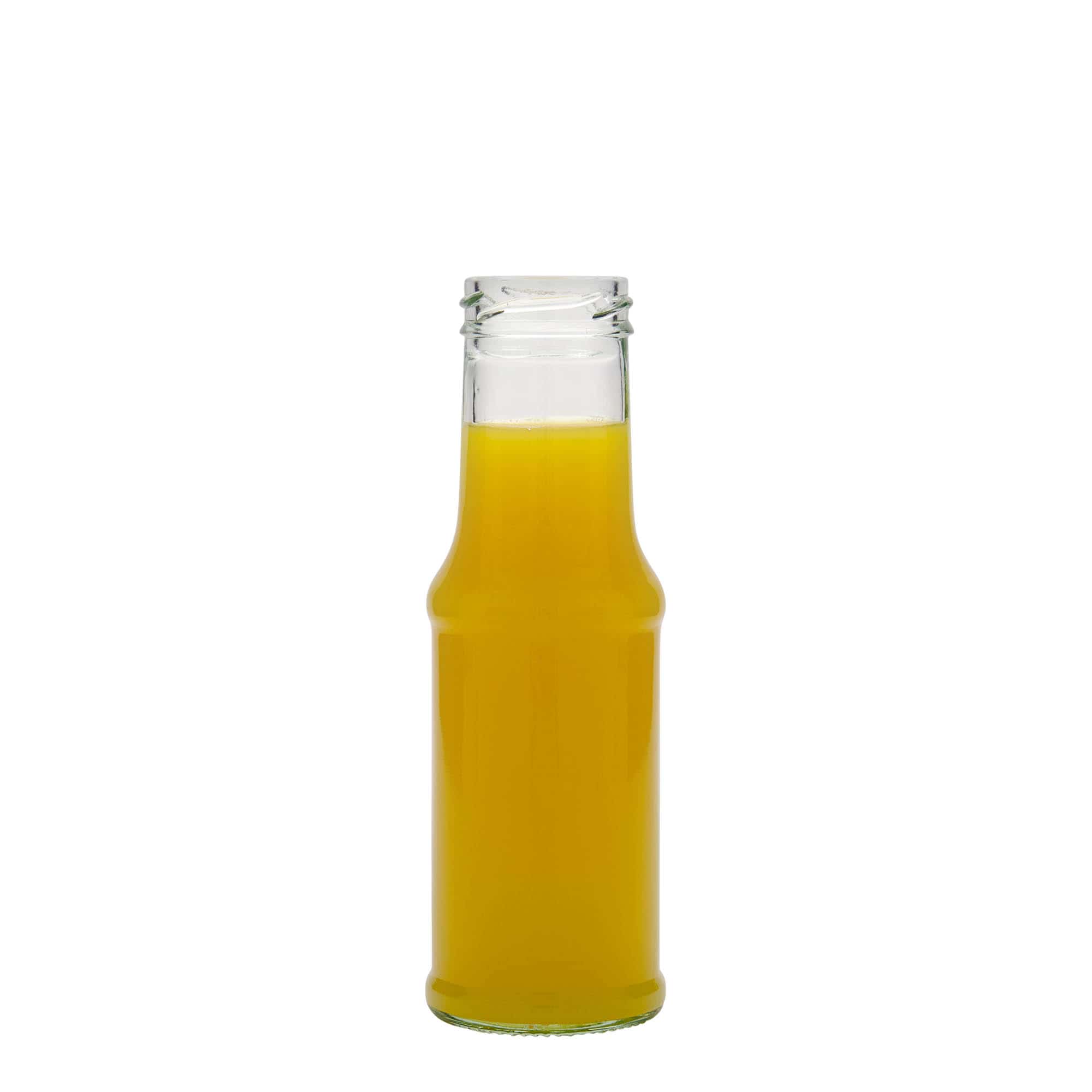 Sticlă pentru sos de 200 ml, sticlă, gura: Twist-Off (TO 43)