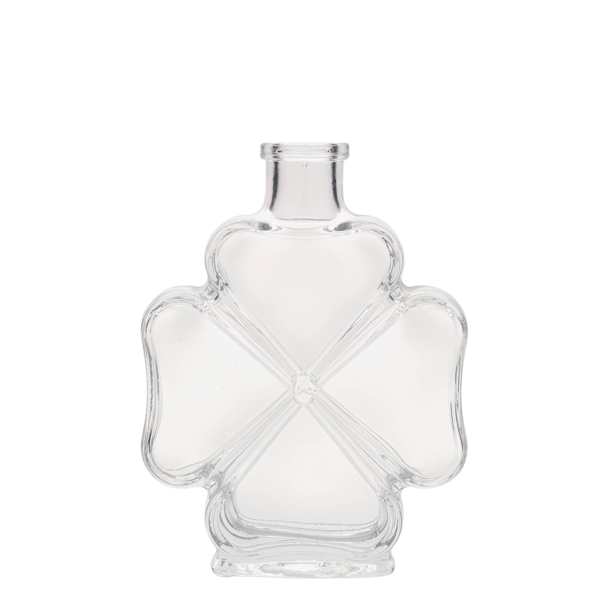 Sticlă de sticlă de 200 ml „Trifoi”, gură: dop de plută Sticlă de sticlă de 200 ml „Trifoi”, gură: dop de plută