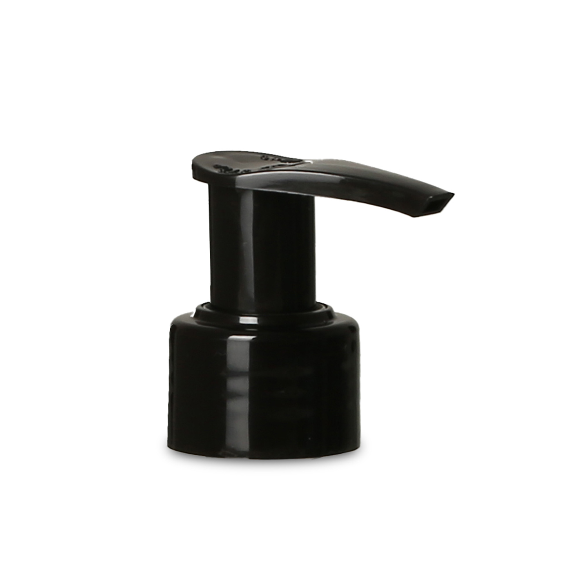 Capac cu filet pentru pompă dozatoare, plastic PP, negru, pentru deschidere: PP 28
